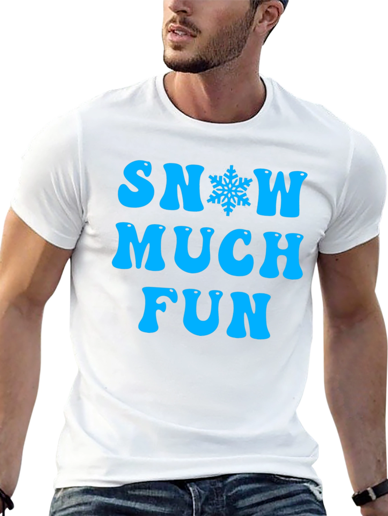 Black Snow Much Fun Graphic Tee view 13