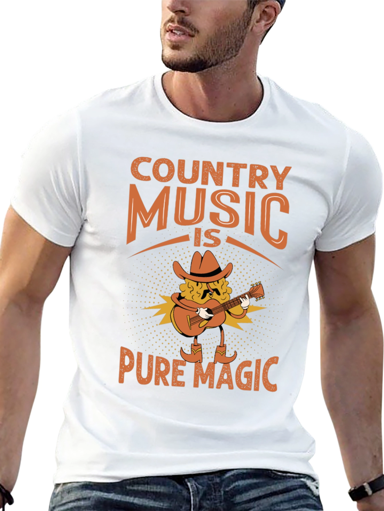 Country Music Pure Magic Graphic T-Shirt - 13