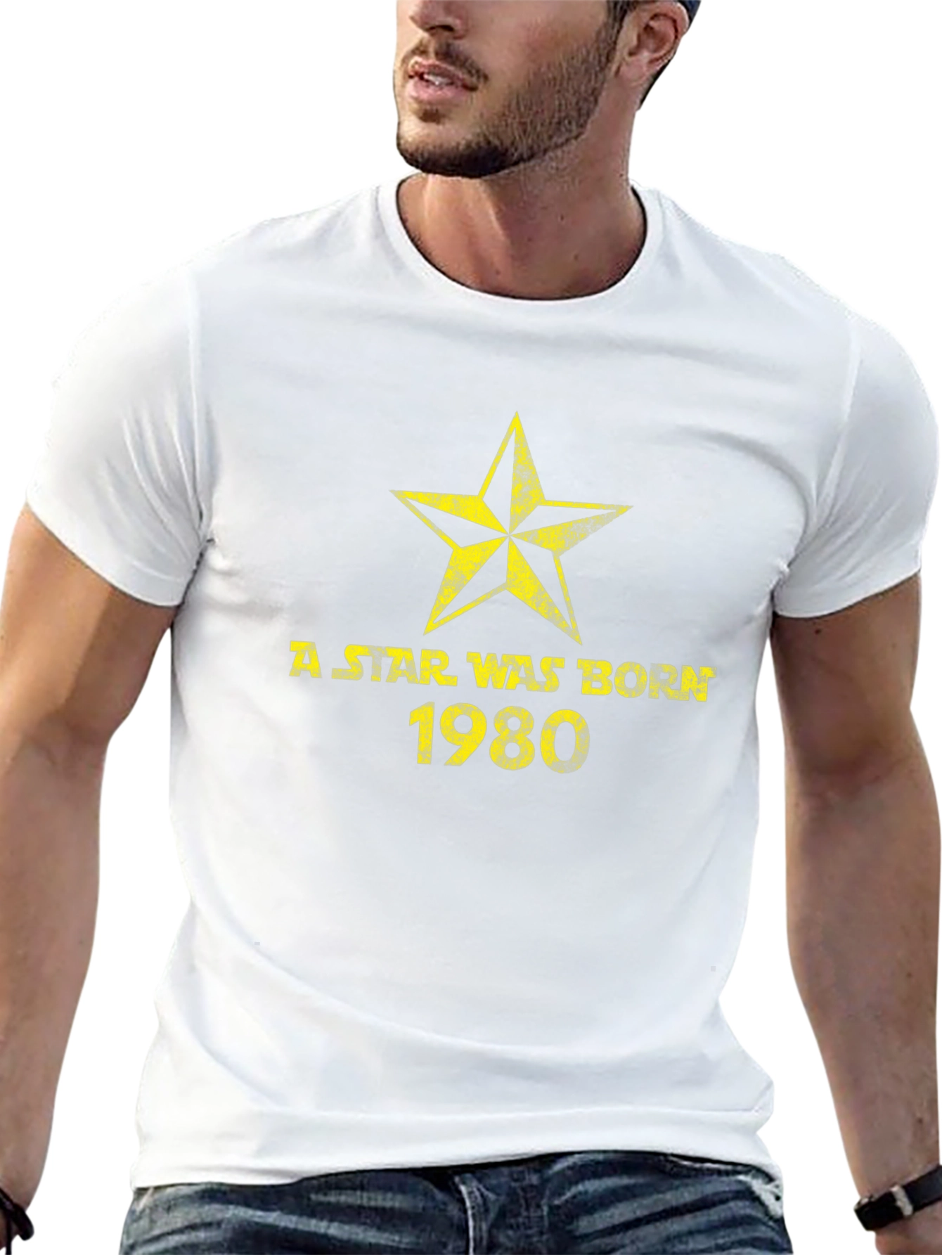 Black A Star Was Born 1980 Graphic T-Shirt view 13