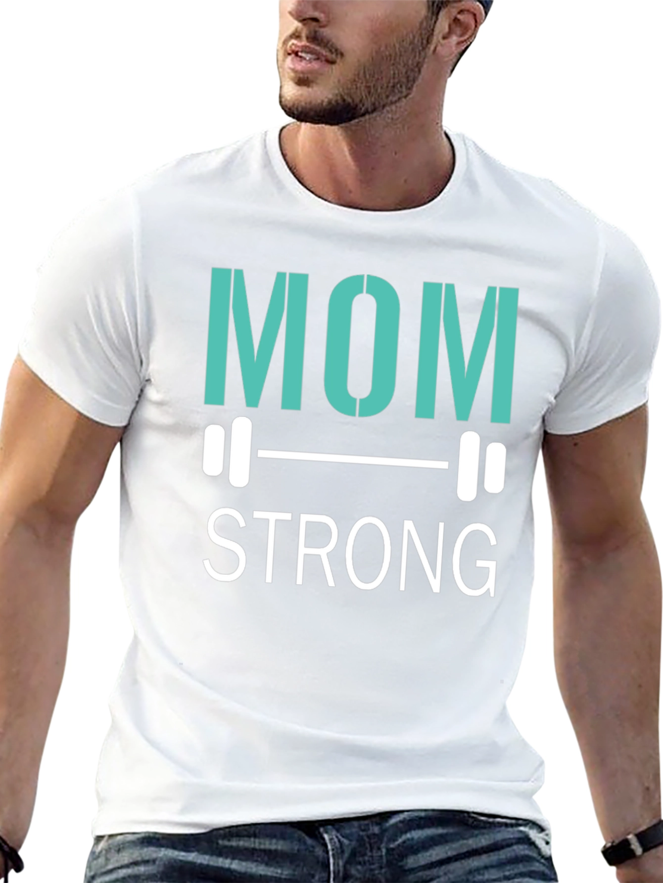 Mom Strong T-Shirt - Fitness Apparel - 13
