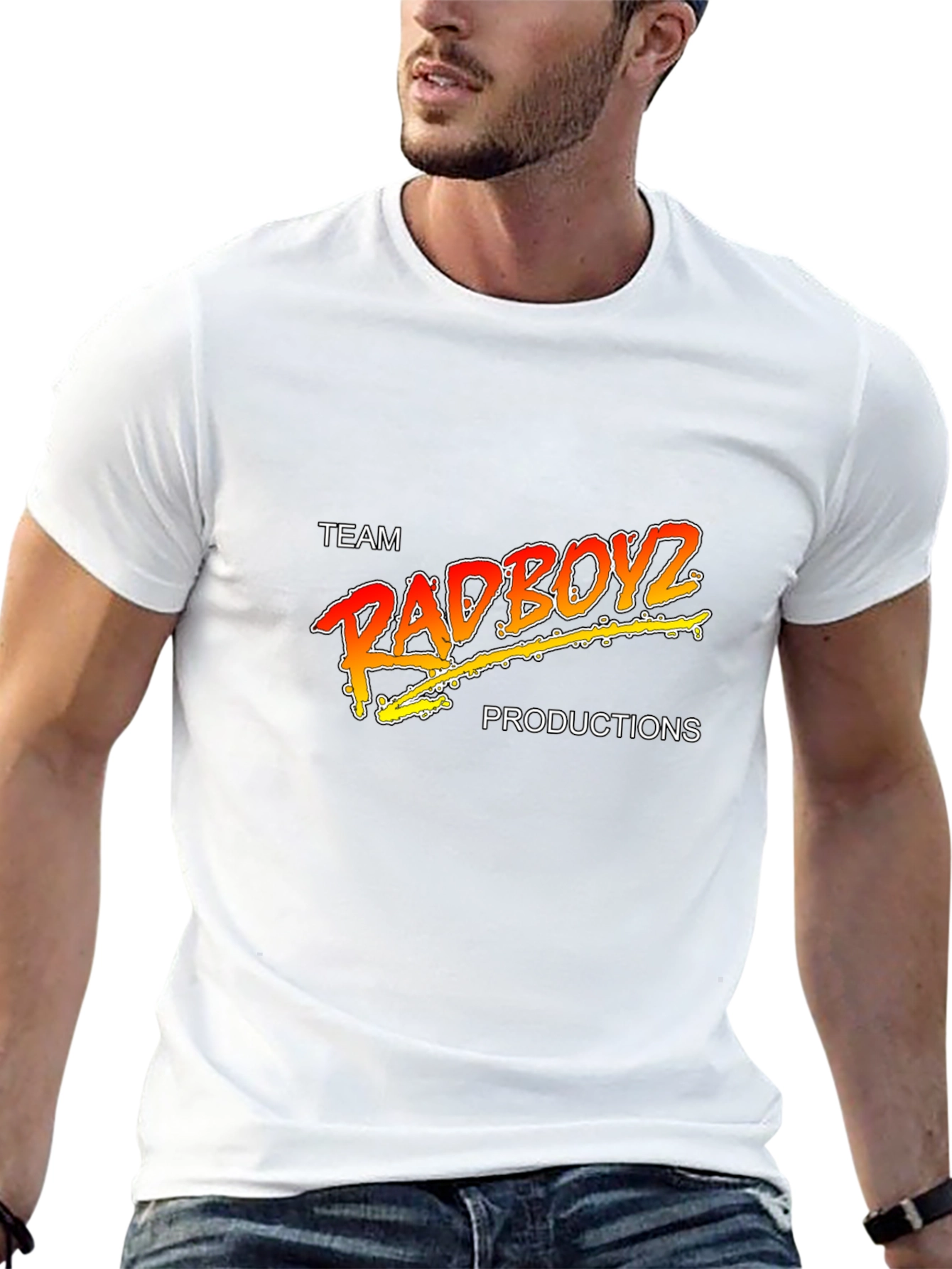 Black Team Radboyz Productions Black T-Shirt view 13