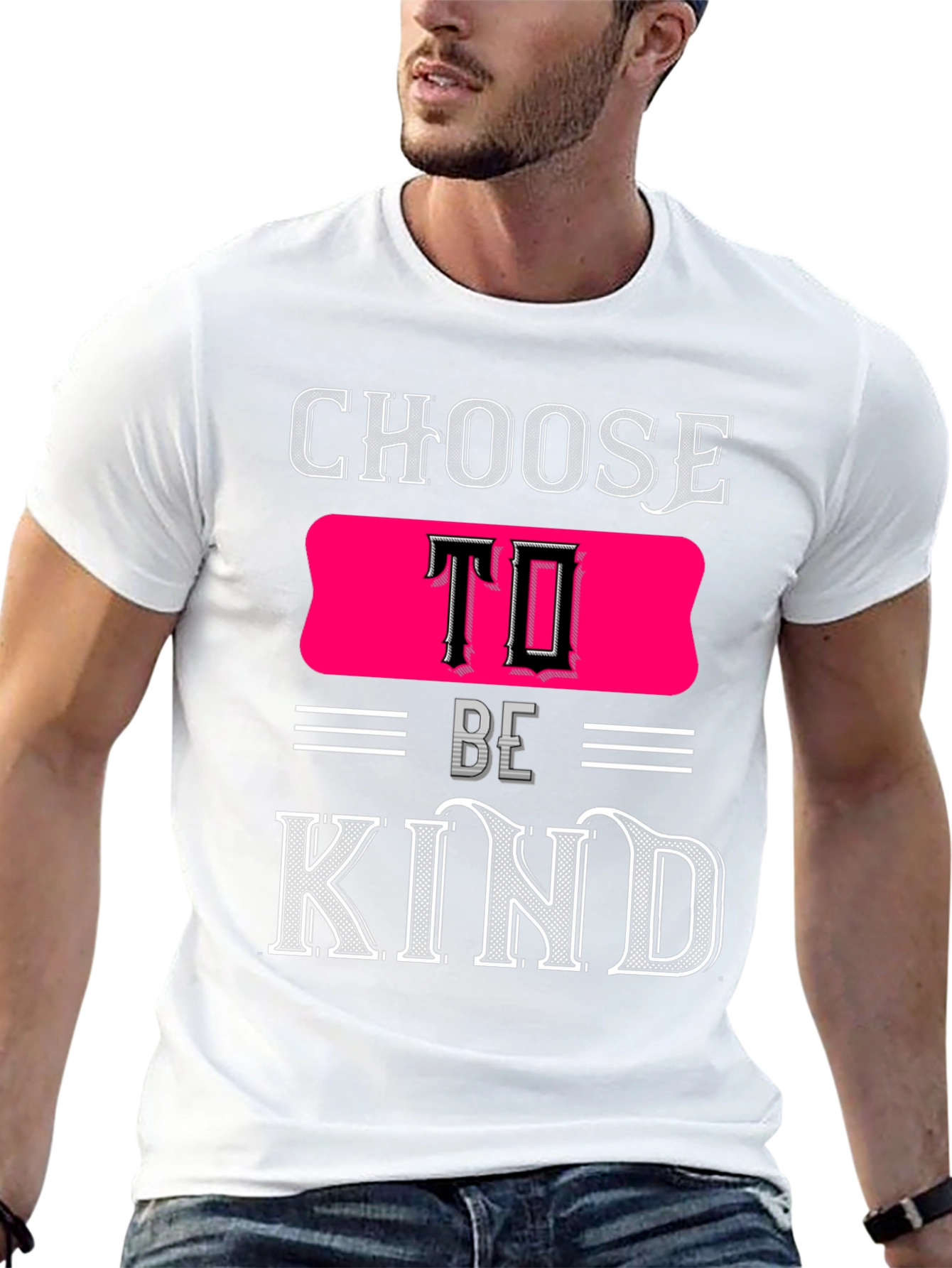 Black Choose to Be Kind Graphic T-Shirt view 13