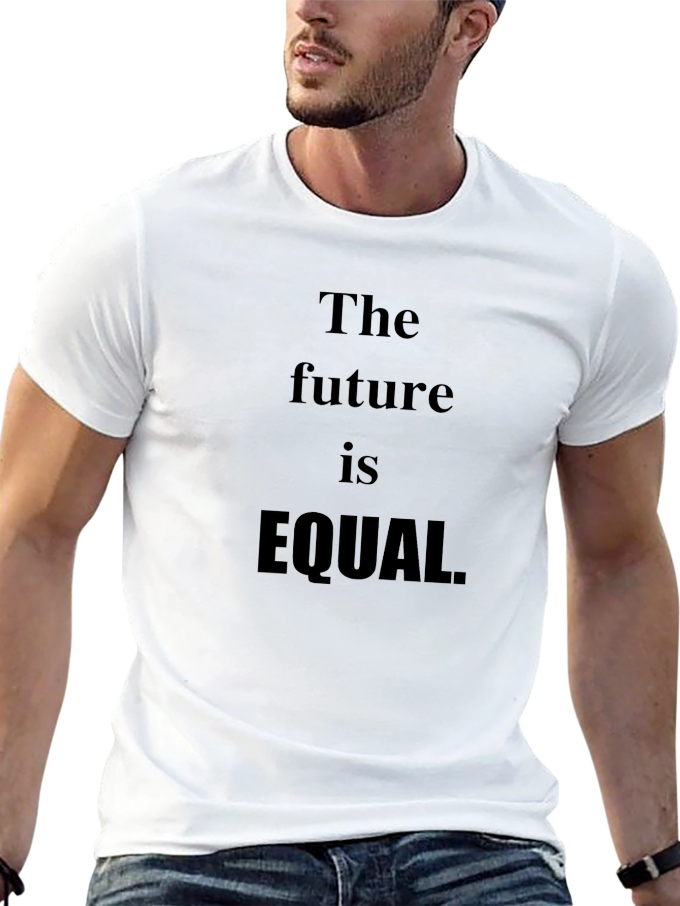 Black The Future is Equal T-Shirt - Stylish Statement Tee view 13