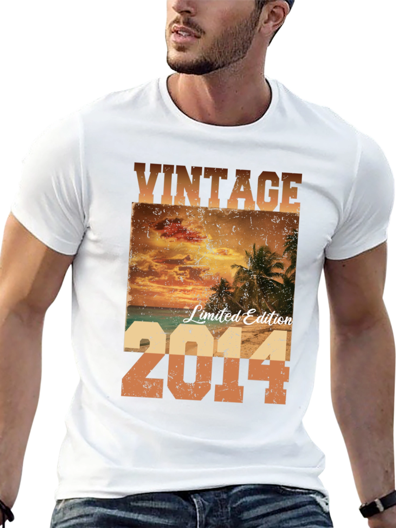 Black Vintage Limited Edition 2014 Graphic Tee view 13
