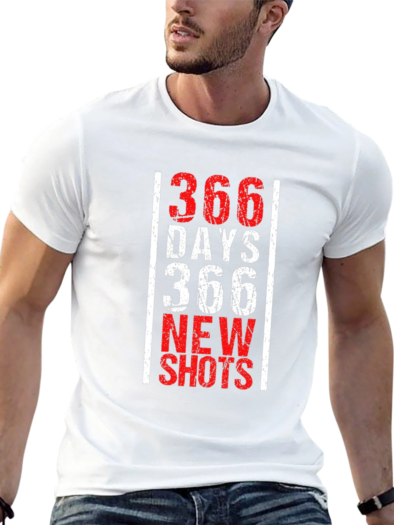 Black 366 Days New Shots Black Graphic Tee view 13