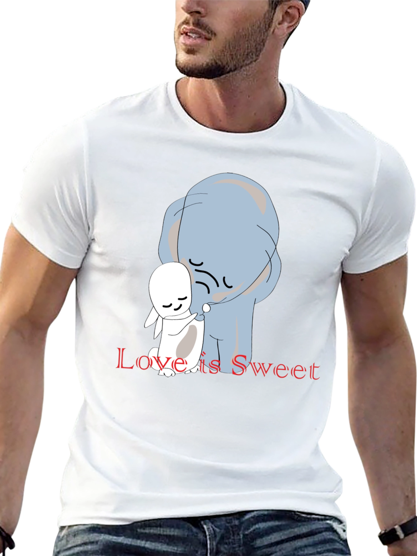 Black Love is Sweet Graphic Tee - Soft Cotton Comfort view 13