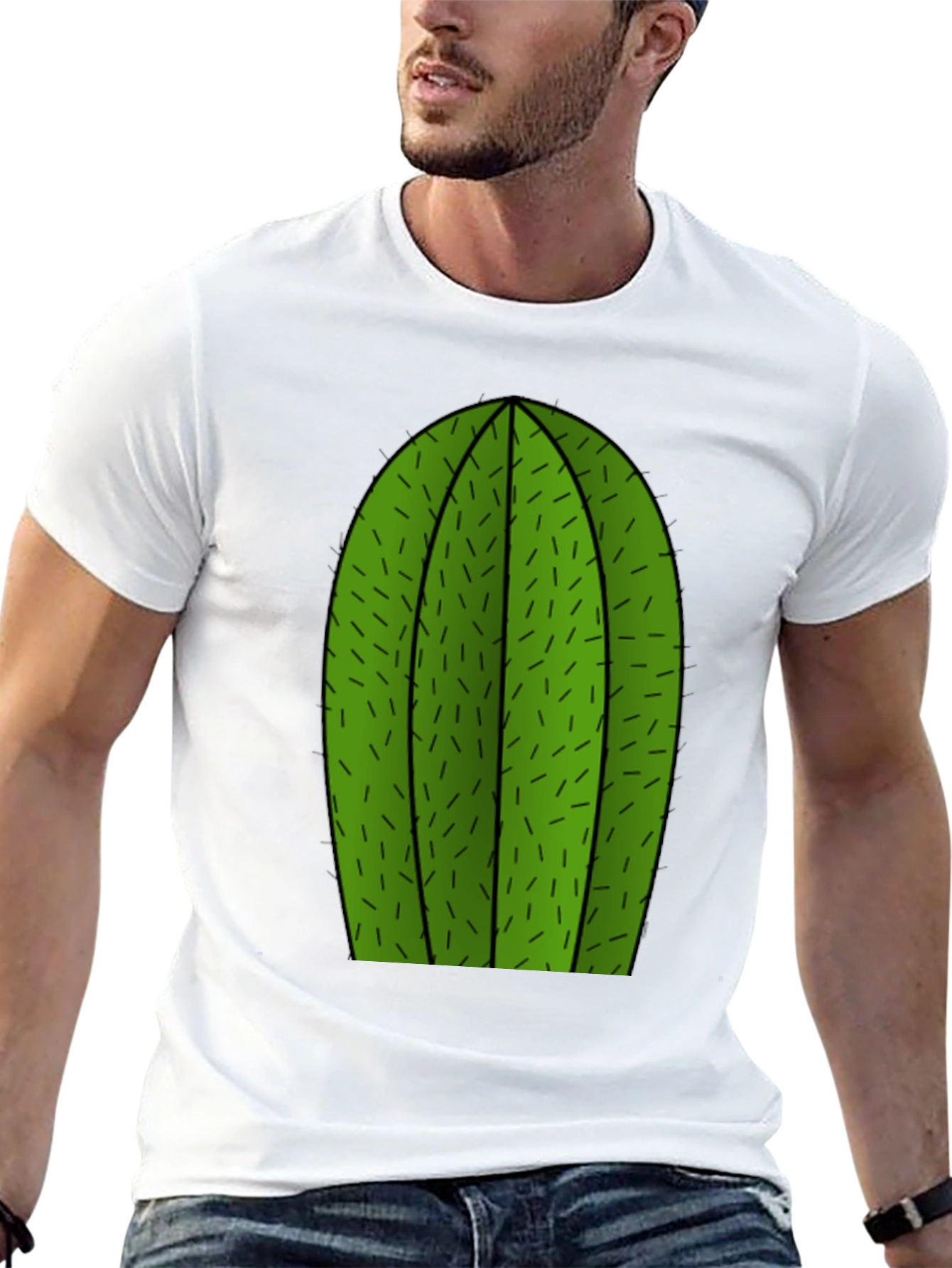 Black Cactus Graphic T-Shirt - Trendy and Unique view 13