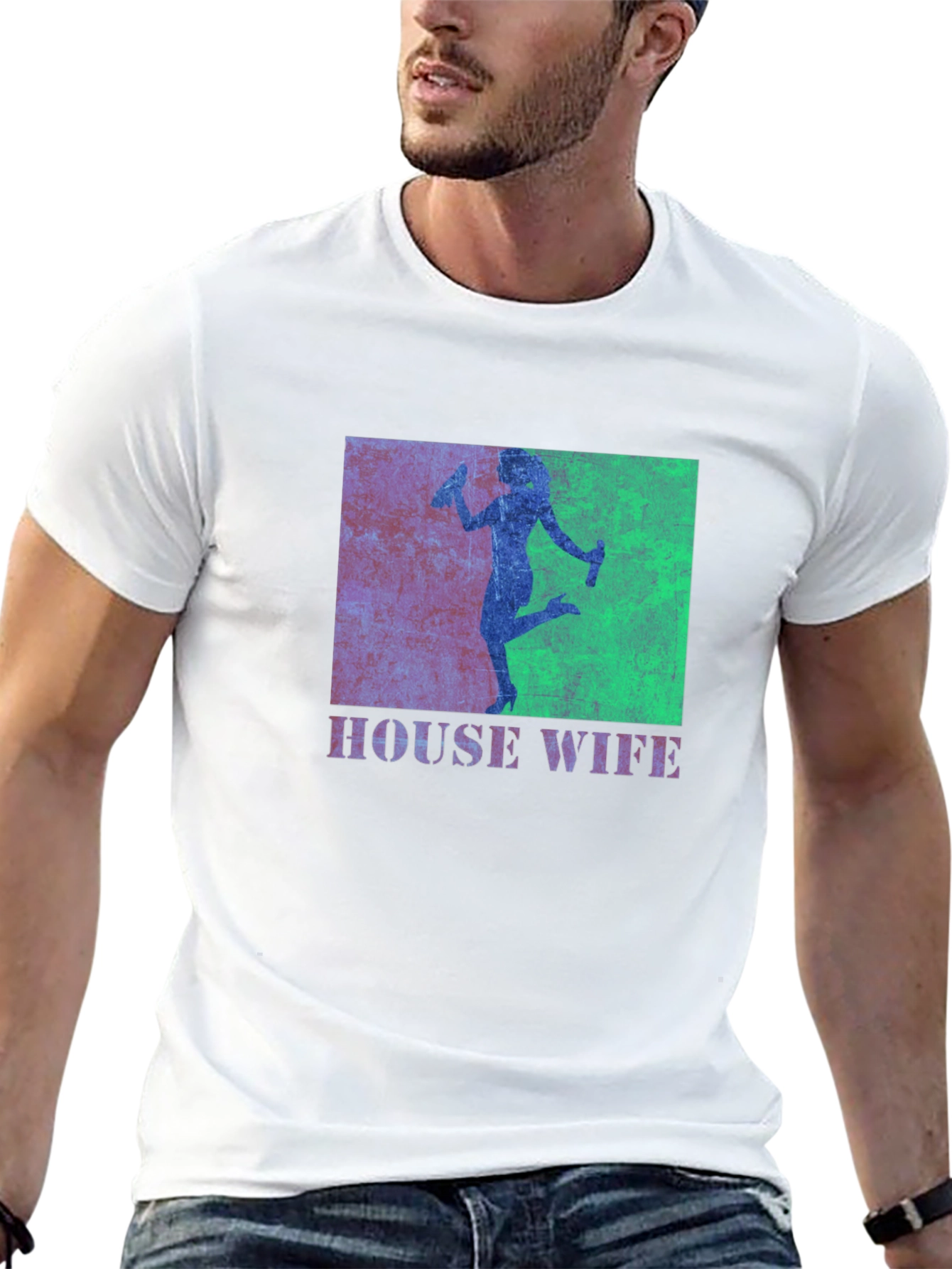 Black Housewife Graphic Tee - Clean Humor view 13