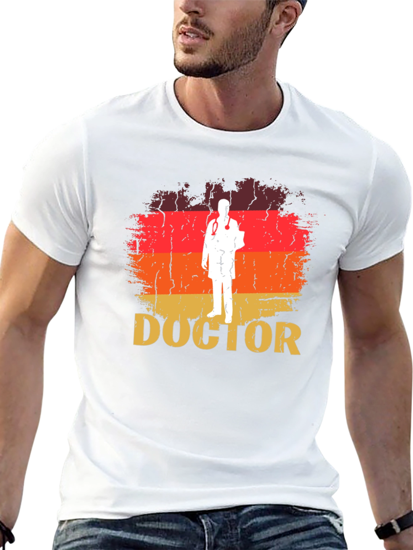 Retro Doctor T-Shirt - Vintage Style Tee - 13