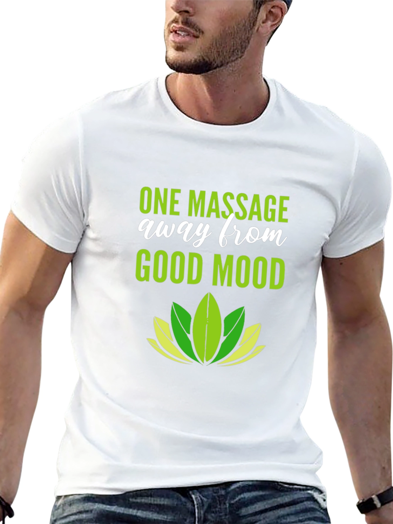 One Massage Away T-Shirt - Relaxed Comfort - 13