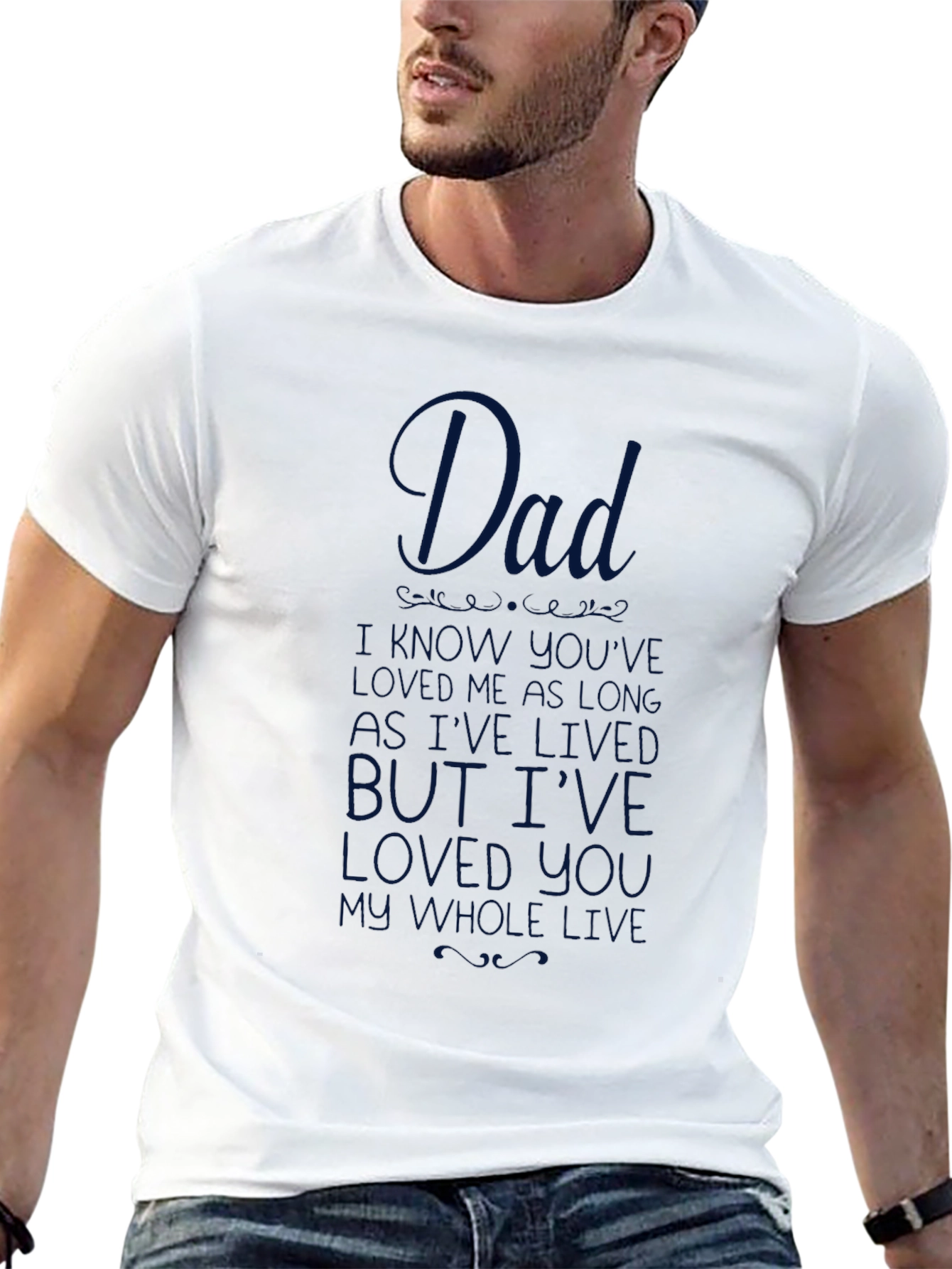 Black Dad I Haven't Known You as Long T-Shirt view 13