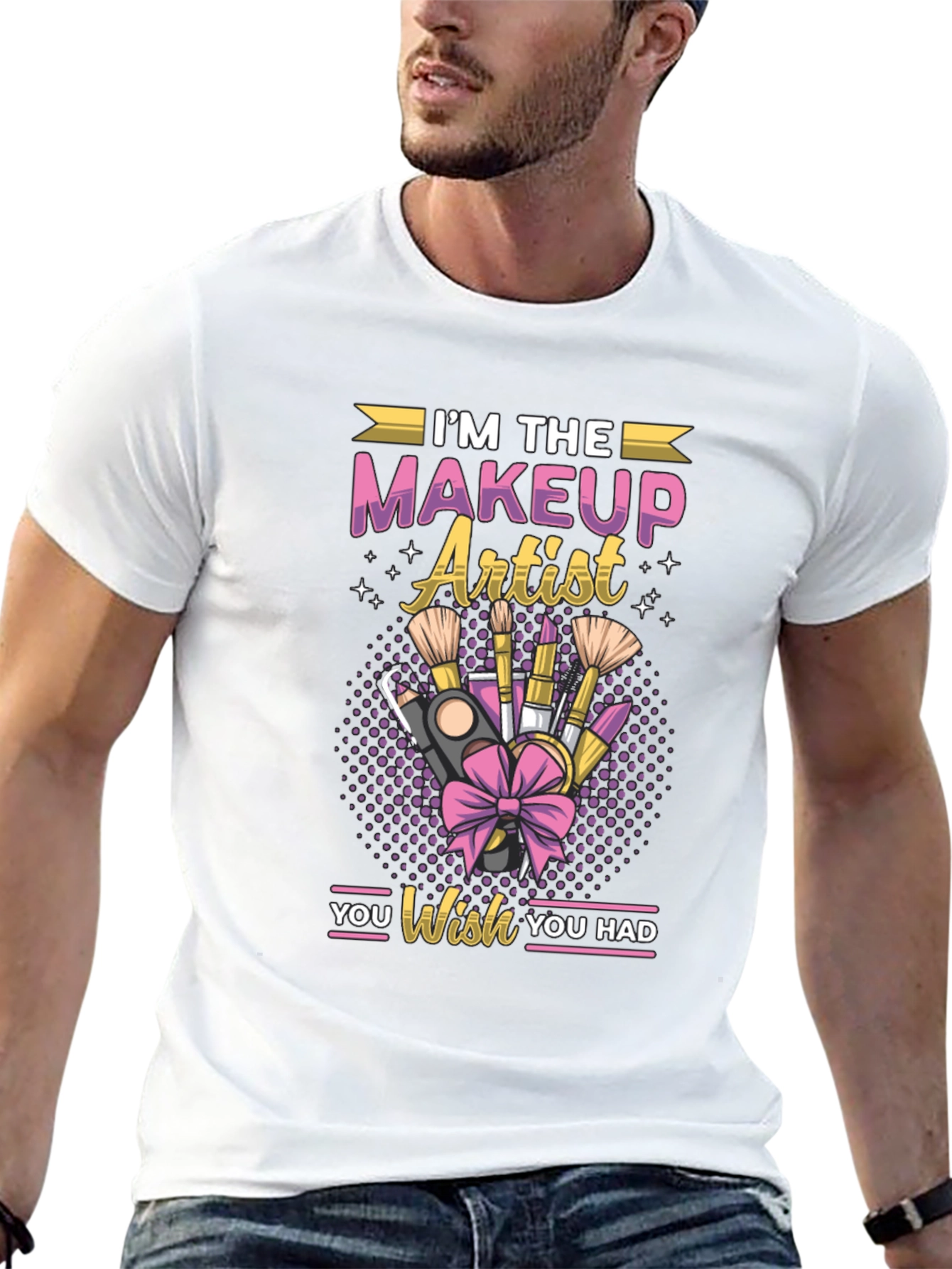 Black I'm the Makeup Artist You Wish You Had T-shirt view 13
