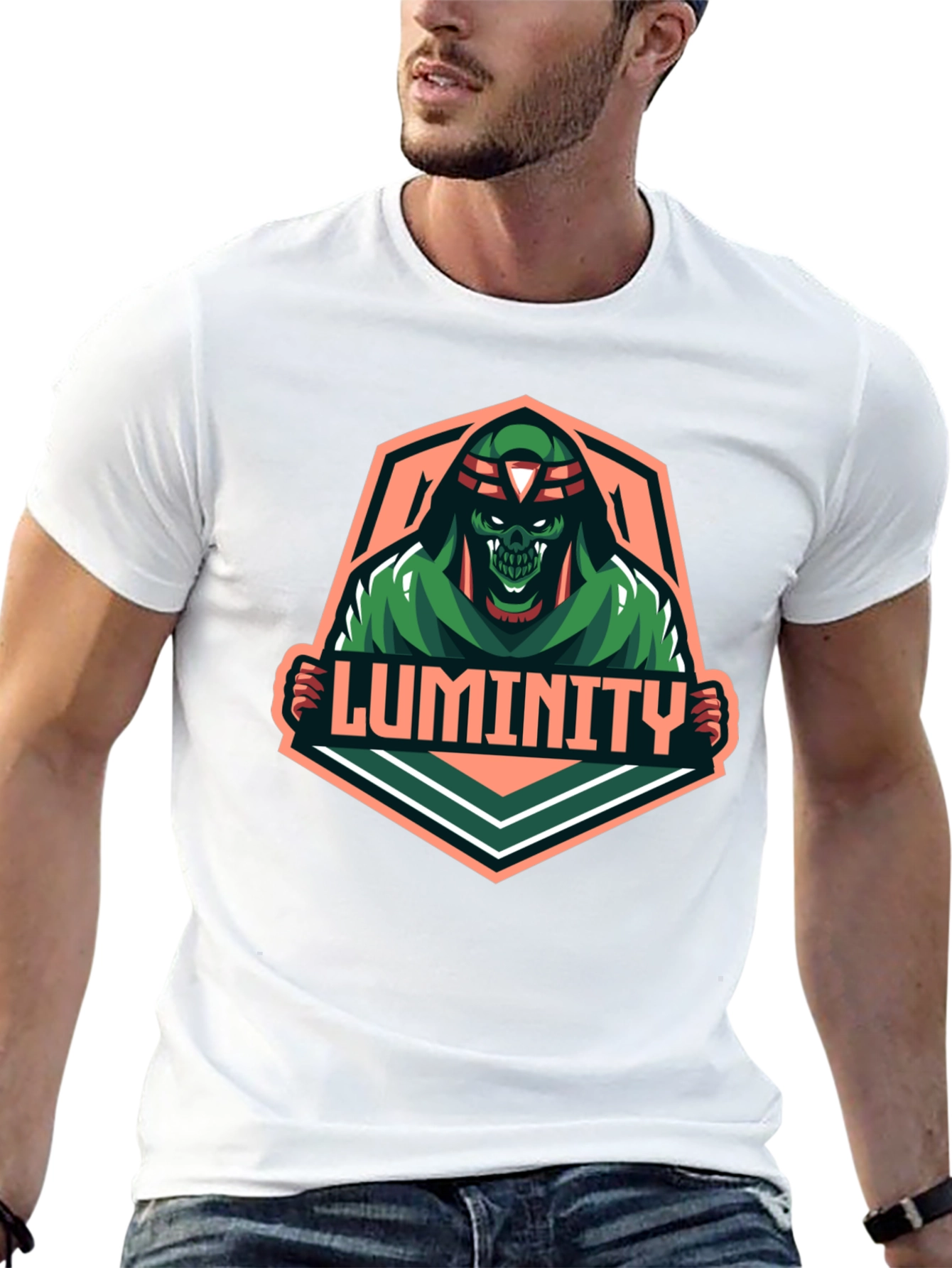 Black Luminiity Graphic T-Shirt - Black view 13