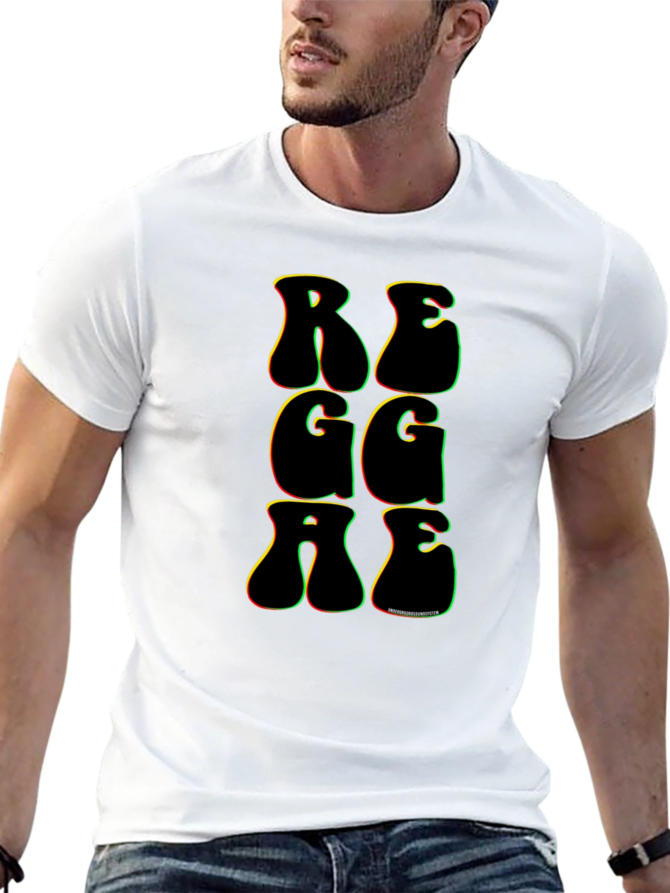 Black Rasta Reggae T-Shirt - Bold Graphic Tee view 13