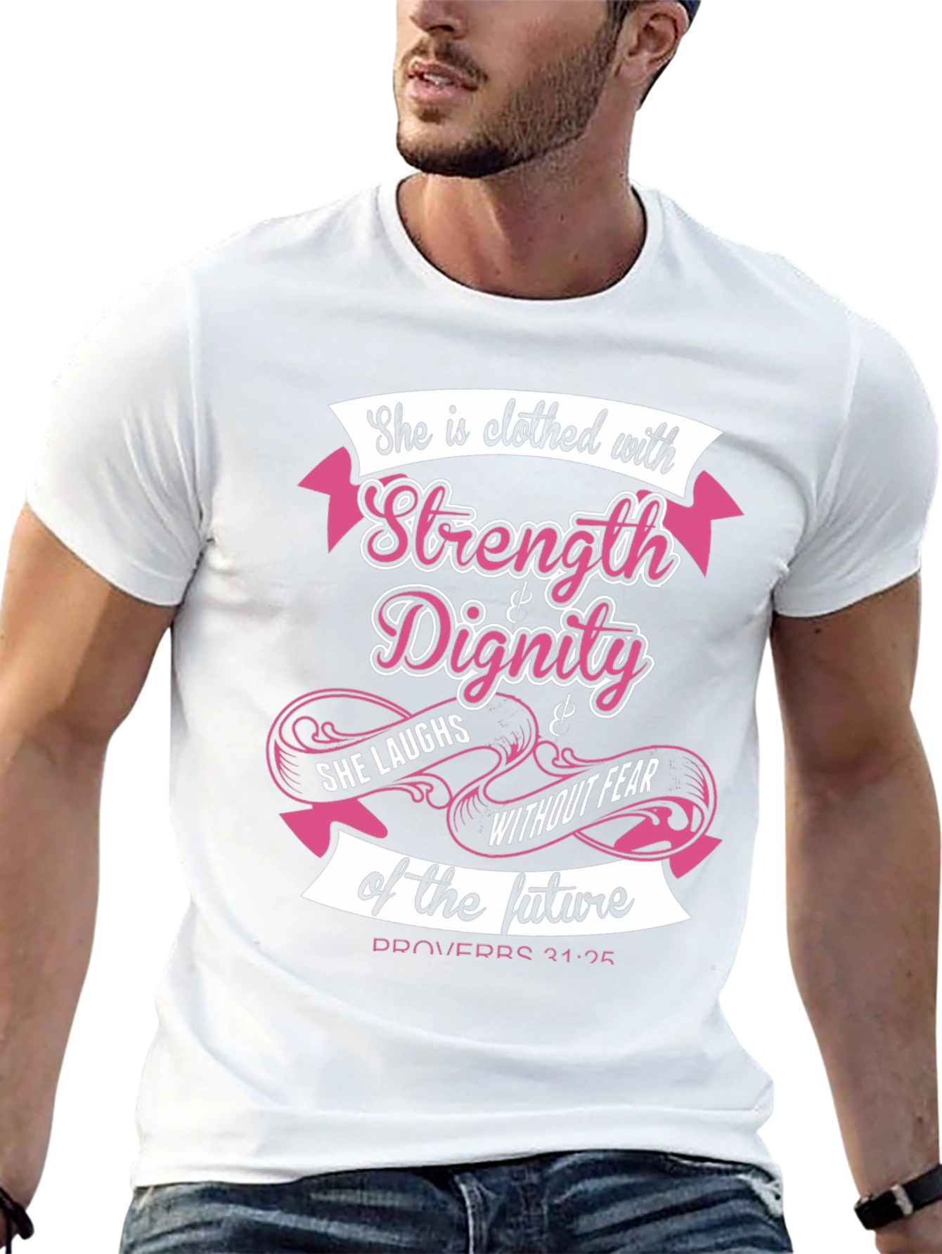 Strength & Dignity Graphic T-Shirt - 13