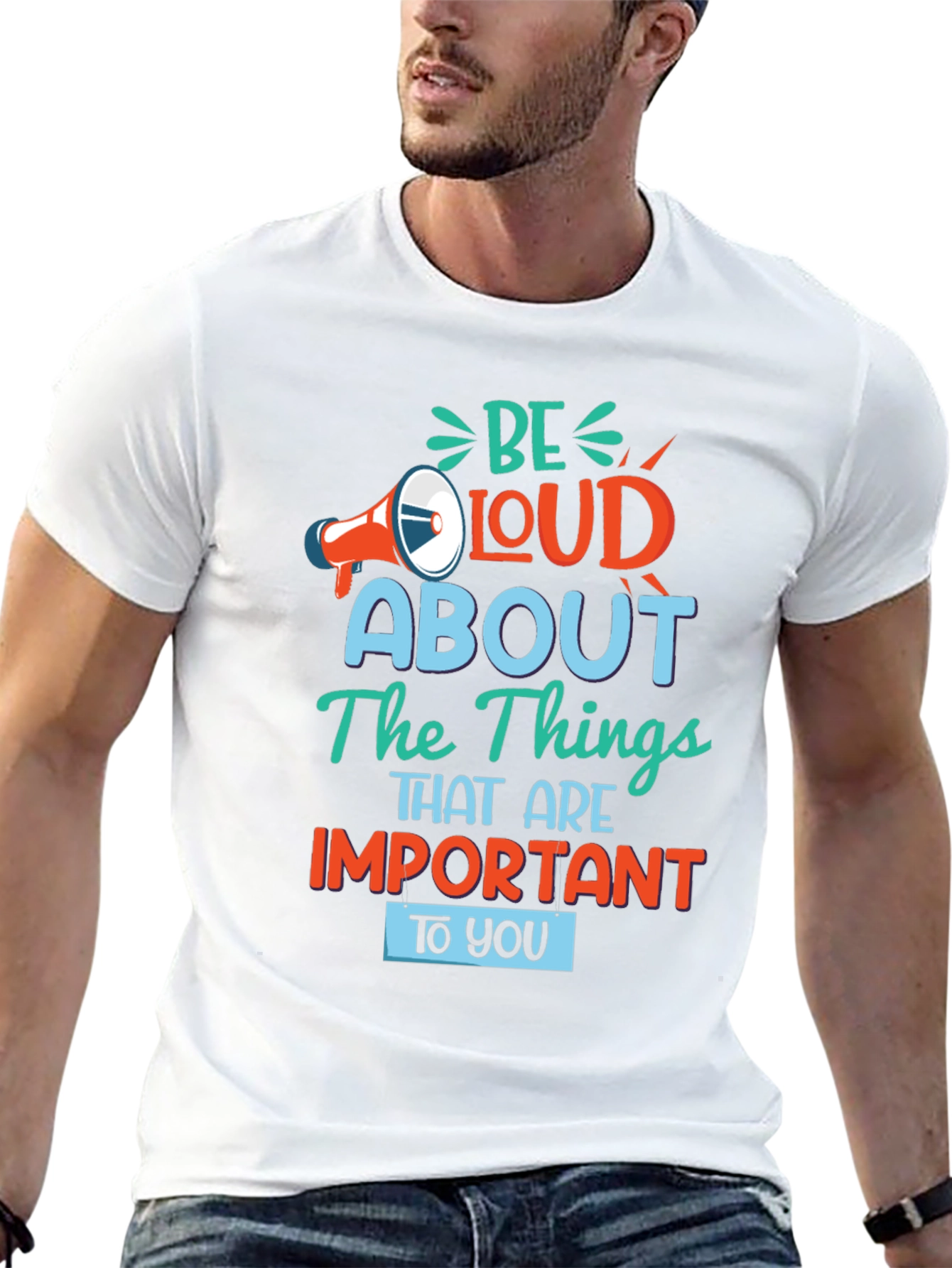 Black Be Loud About The Things Important to You T-Shirt view 13