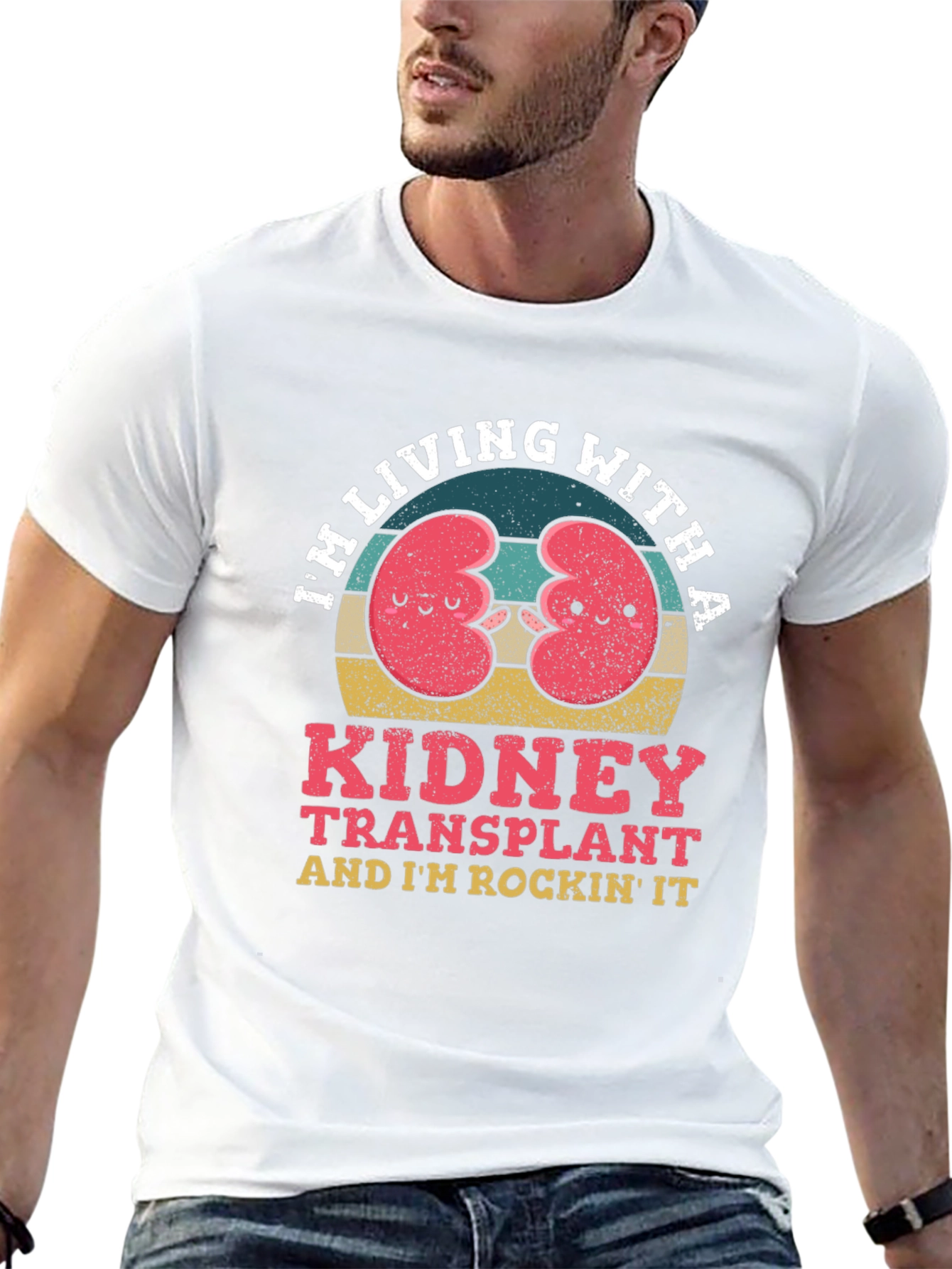 Black Kidney Transplant Recipient T-Shirt view 13
