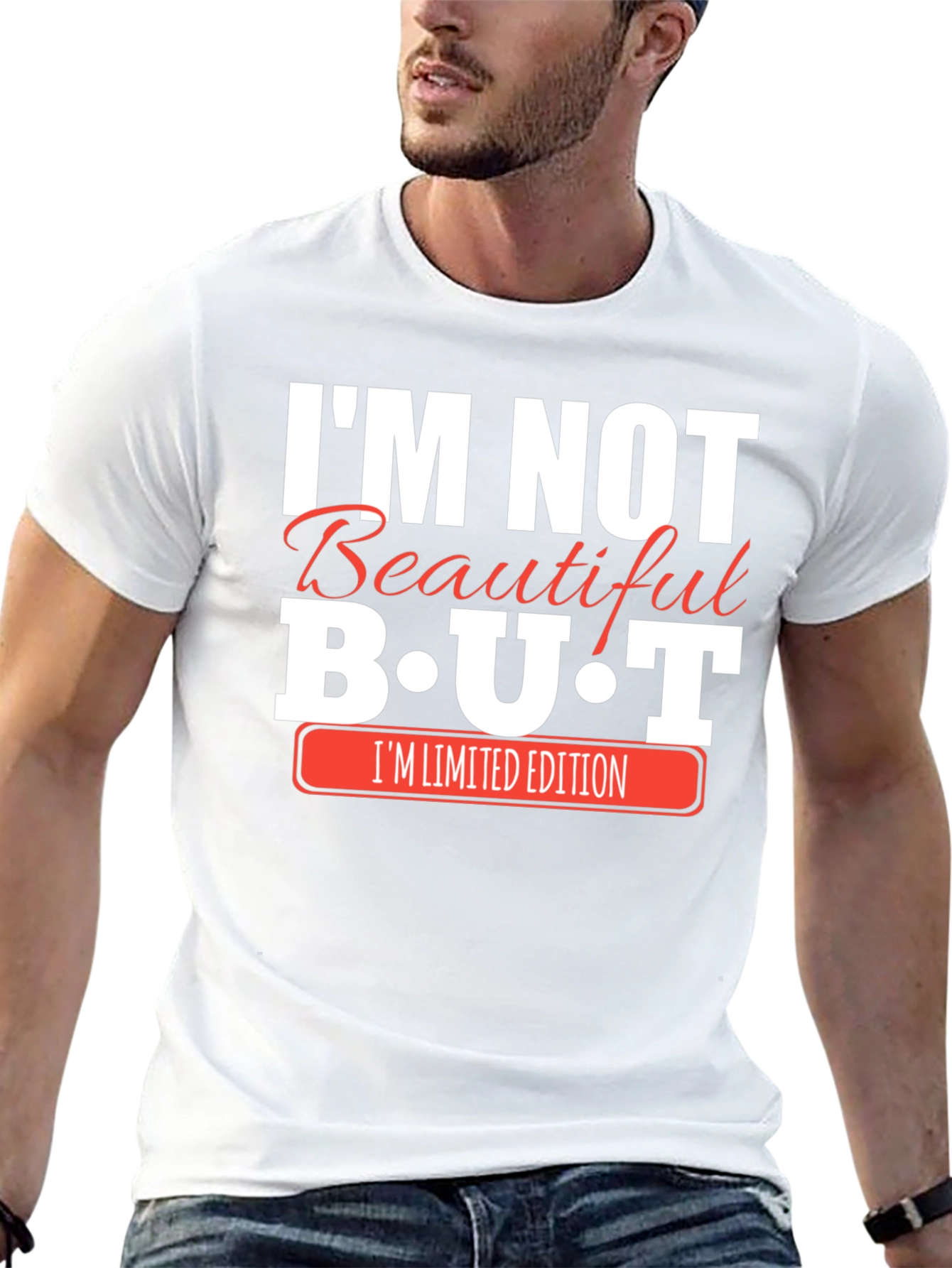 Black I'm Not Beautiful BUT I'm Limited Edition Black T-Shirt view 13