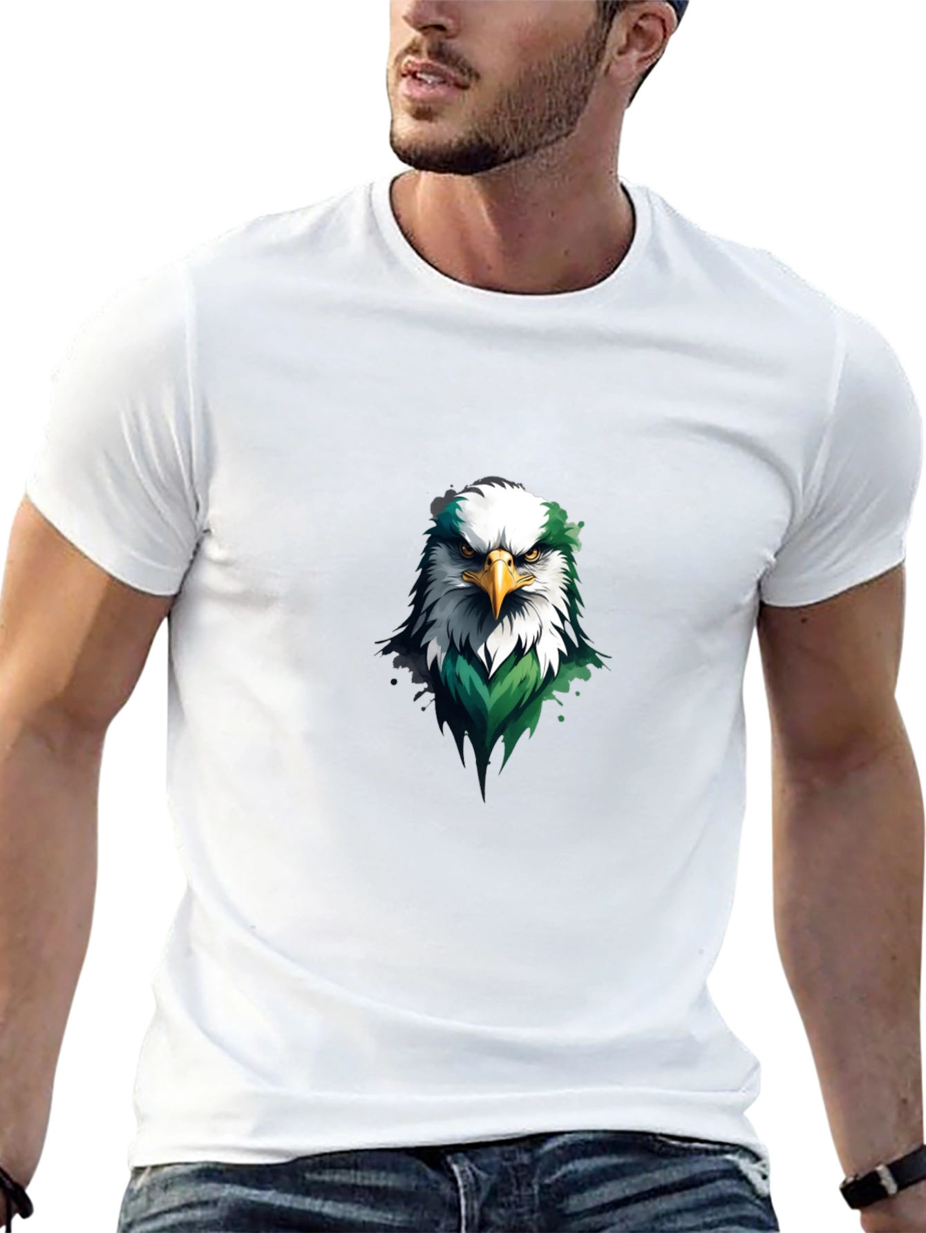 Black Eagle Graphic T-Shirt - Bold Design view 13