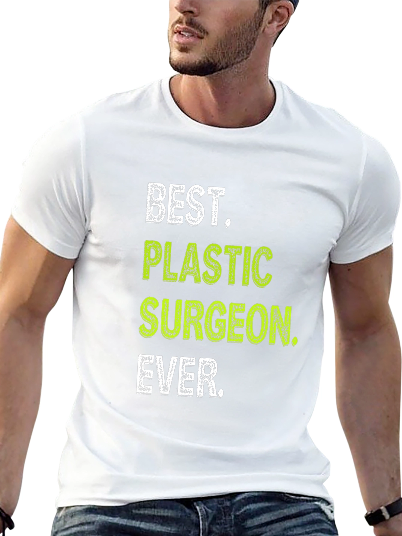 Black Best Plastic Surgeon Ever T-Shirt view 13