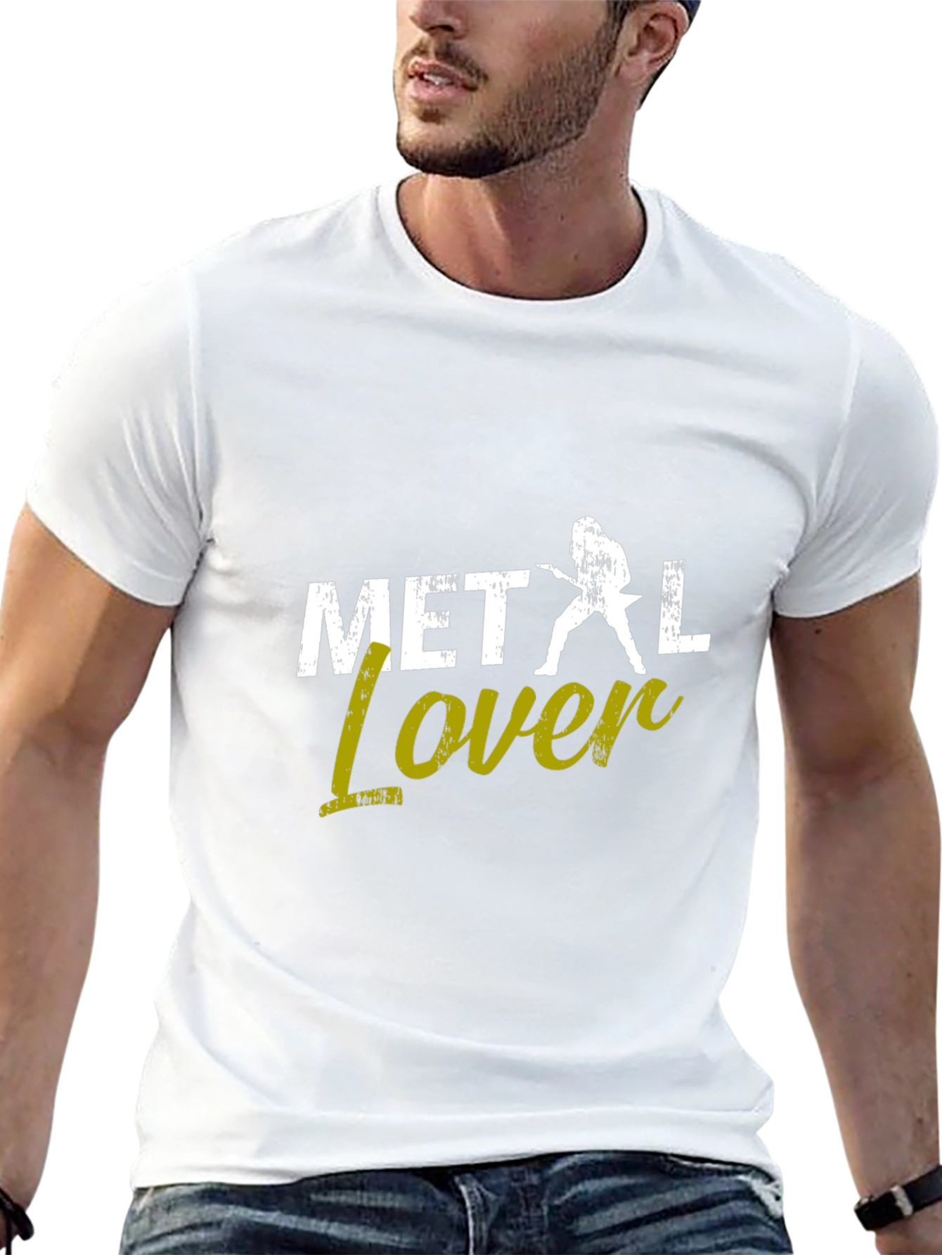 Black Metal Lover Graphic T-Shirt - Rock Music Fan Tee view 13