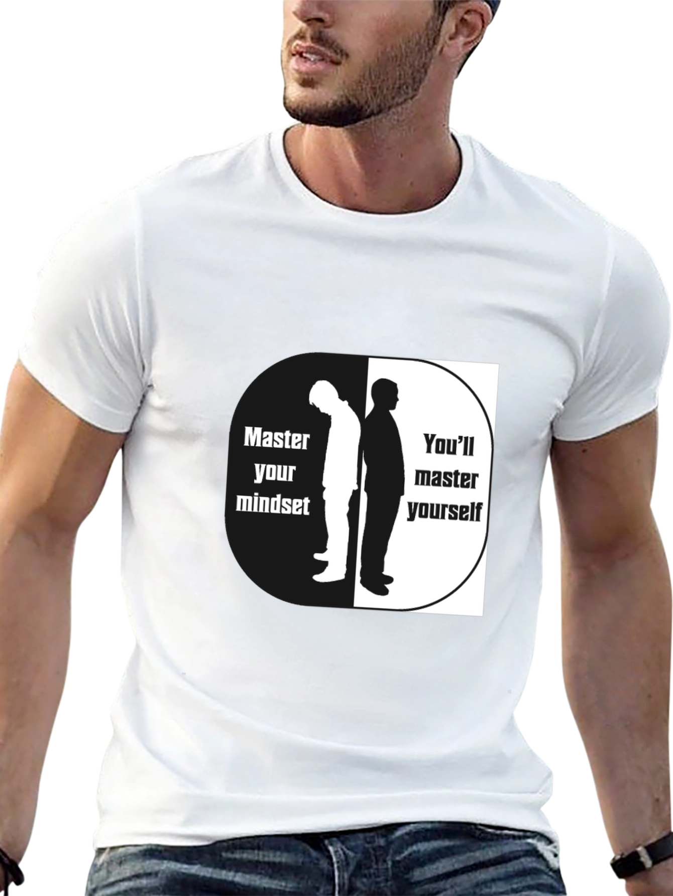 Master Your Mindset Graphic Tee - Black - 13