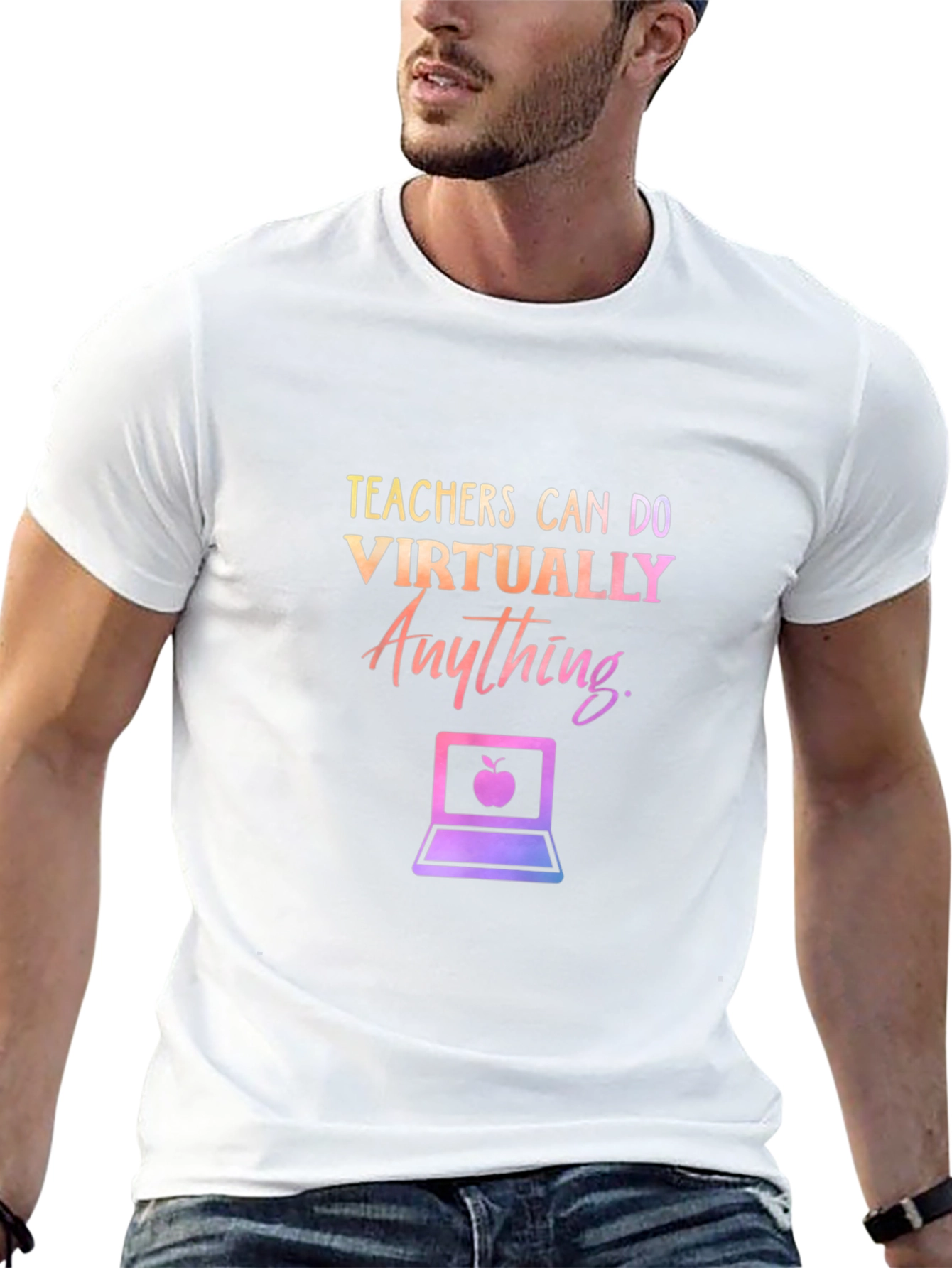 Black Teachers Can Do Virtually Anything T-Shirt view 13