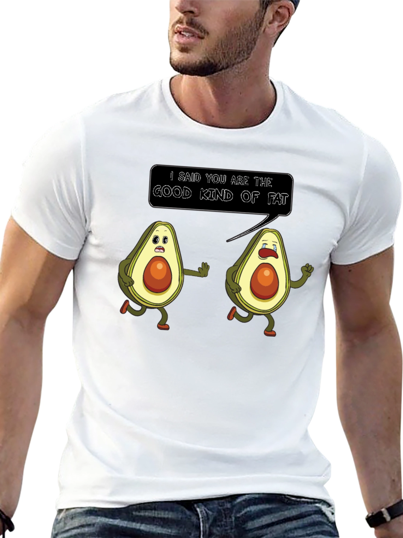 Black Avocado Good Fat Graphic Tee view 13