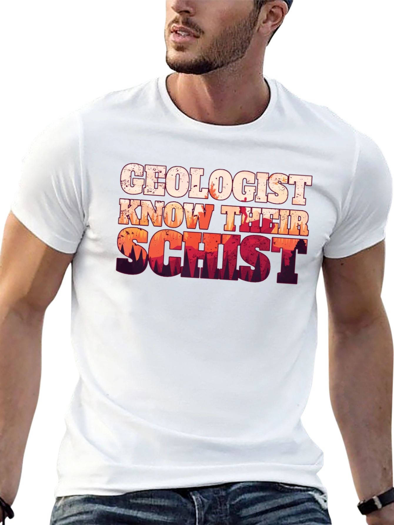 Black Geologist Know Their Schist T-Shirt view 13