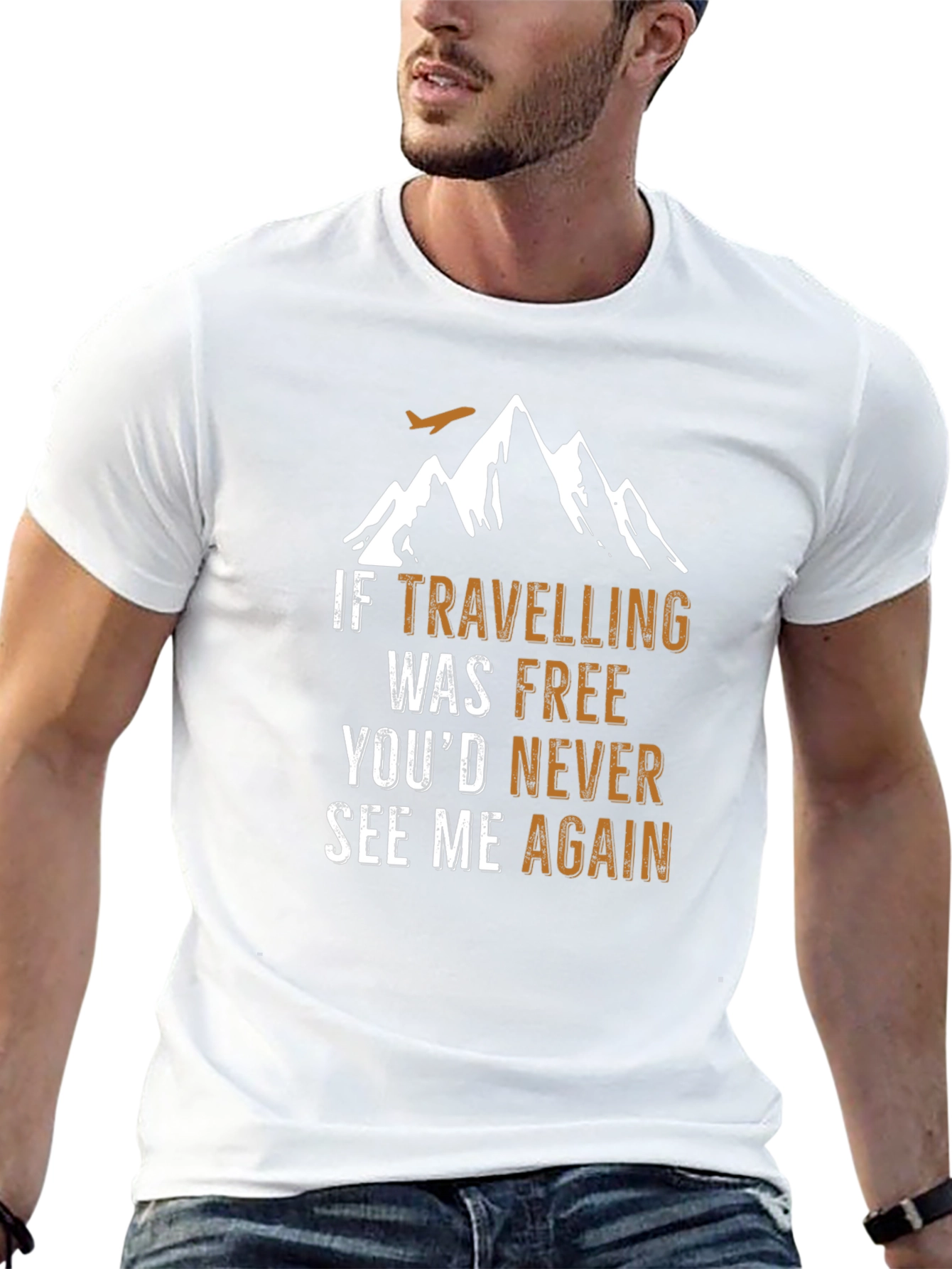 Travel Saying T-Shirt - If Travelling Was Free - 13