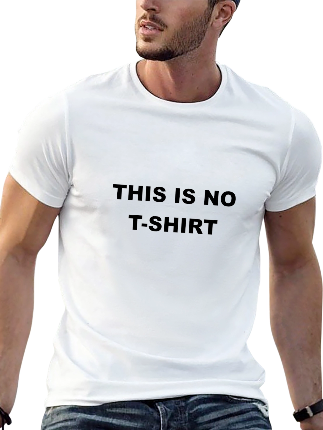 Black Humorous Statement T-Shirt view 13