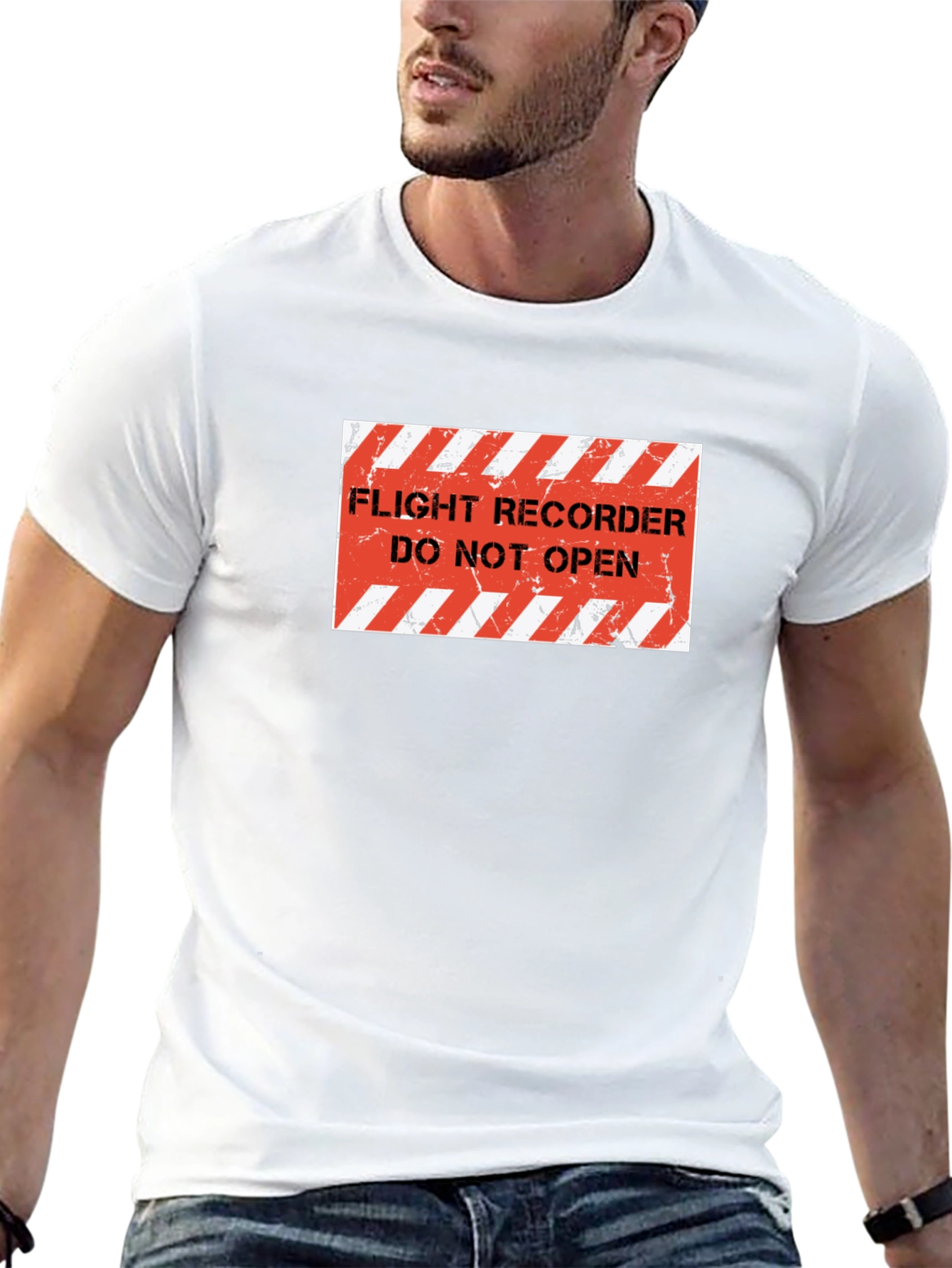 Black Flight Recorder - Do Not Open - Black T-Shirt view 13