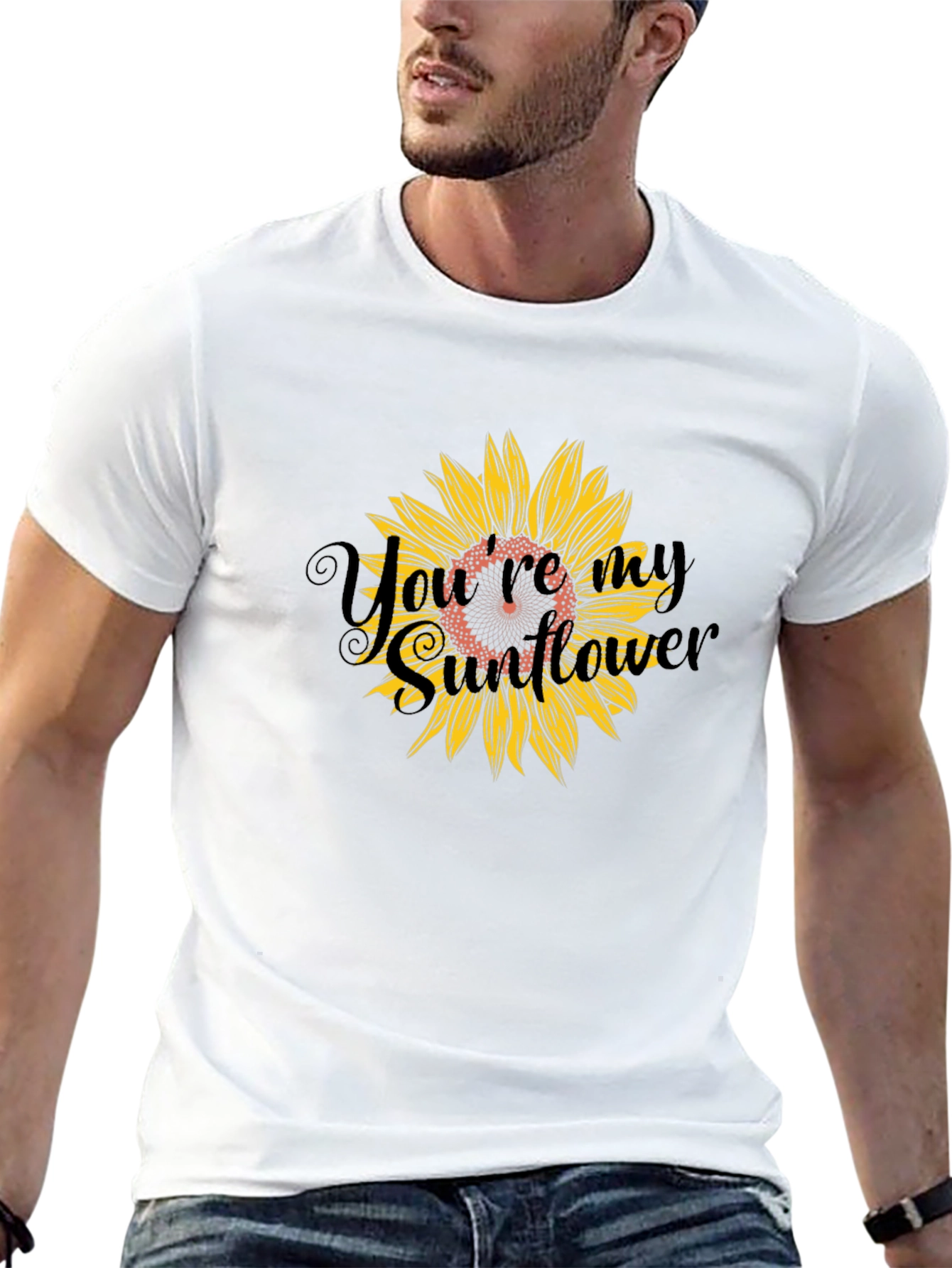 Black You Are My Sunflower Graphic Tee view 13
