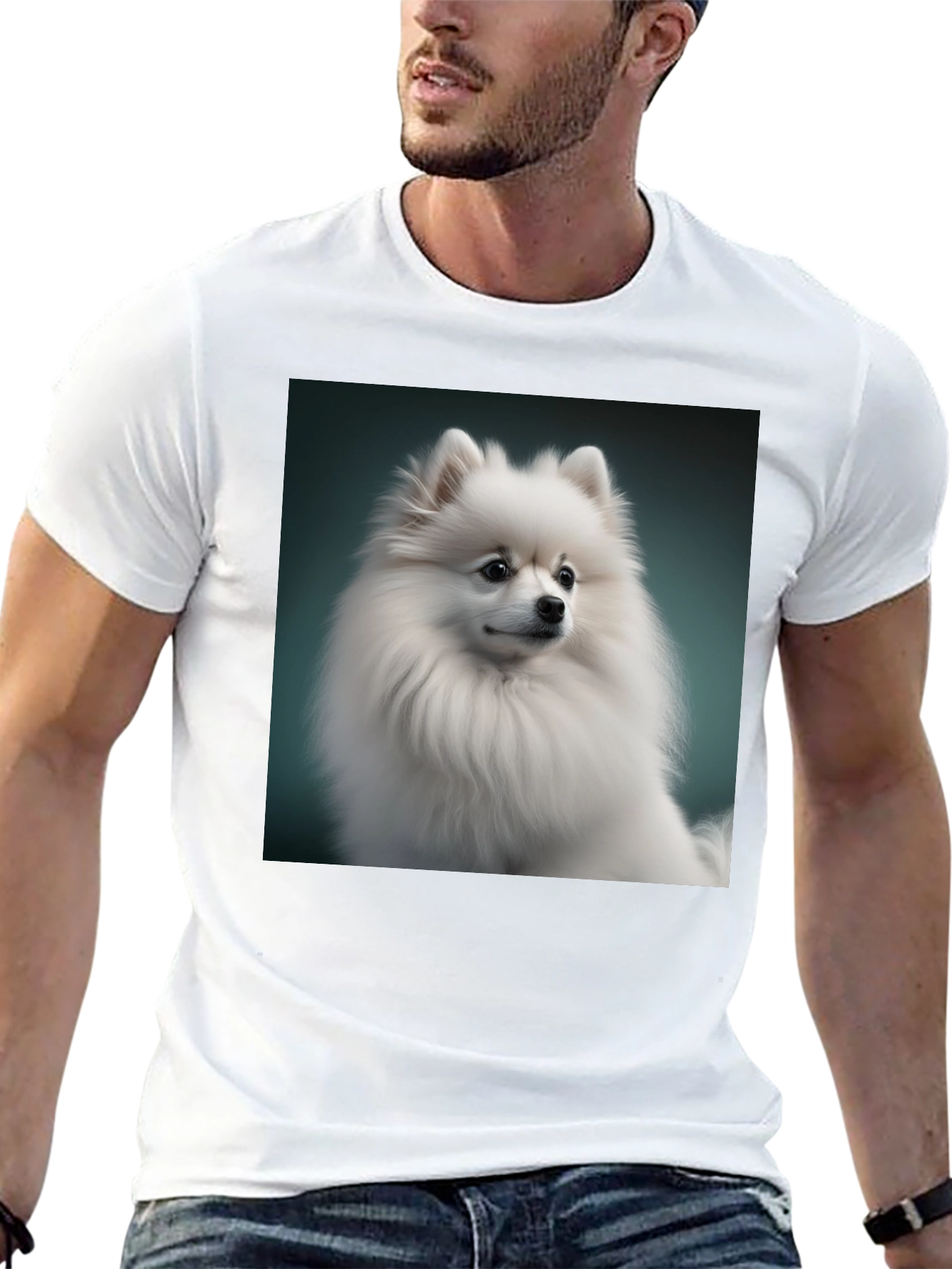 Black Dog Lover's Black T-Shirt view 13