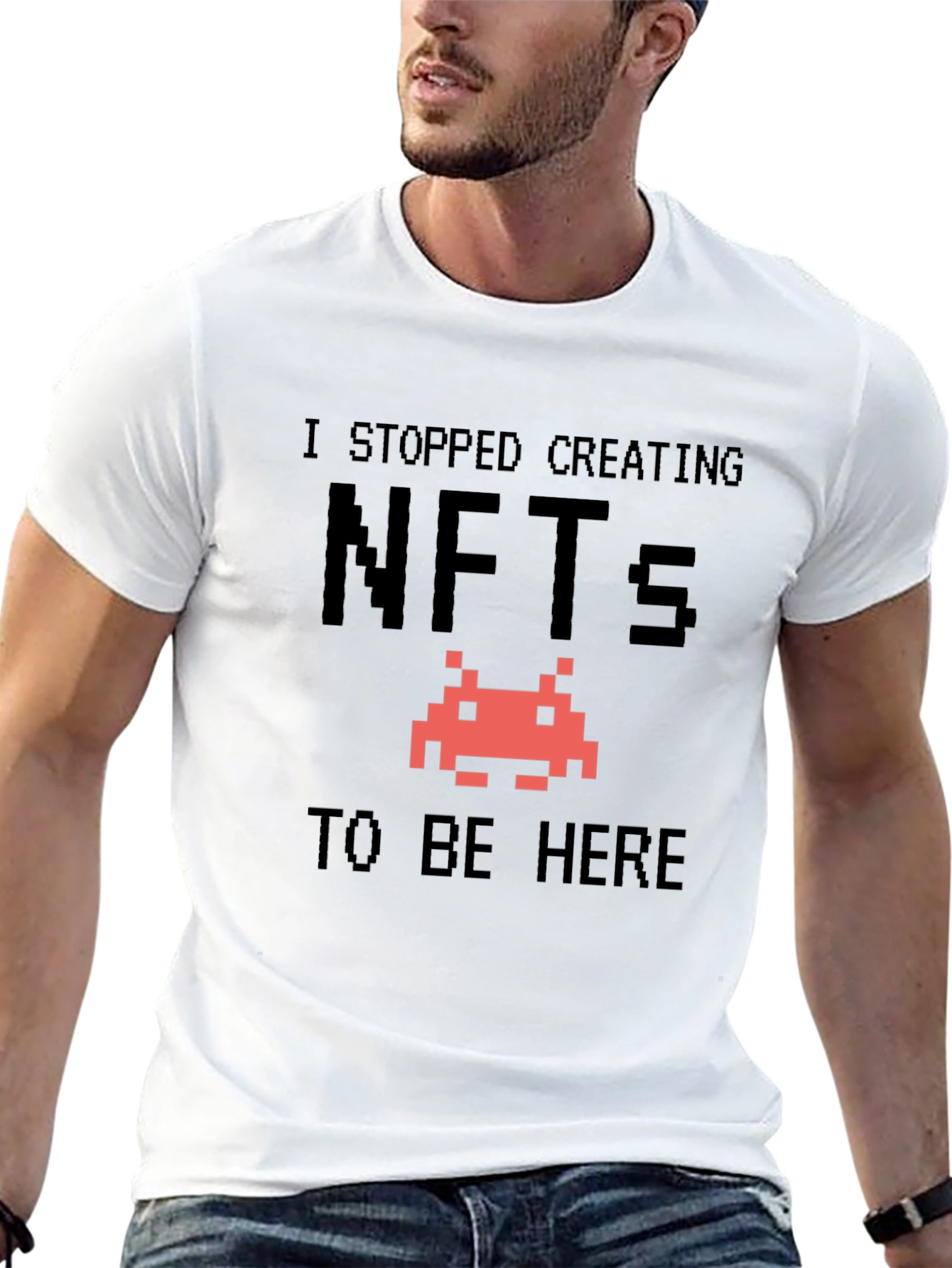 Black NFTs Humor T-Shirt - Stop Creating NFTs view 13