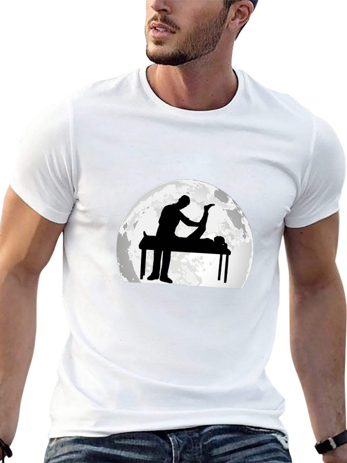 Massage Therapy Moon T-Shirt - 13