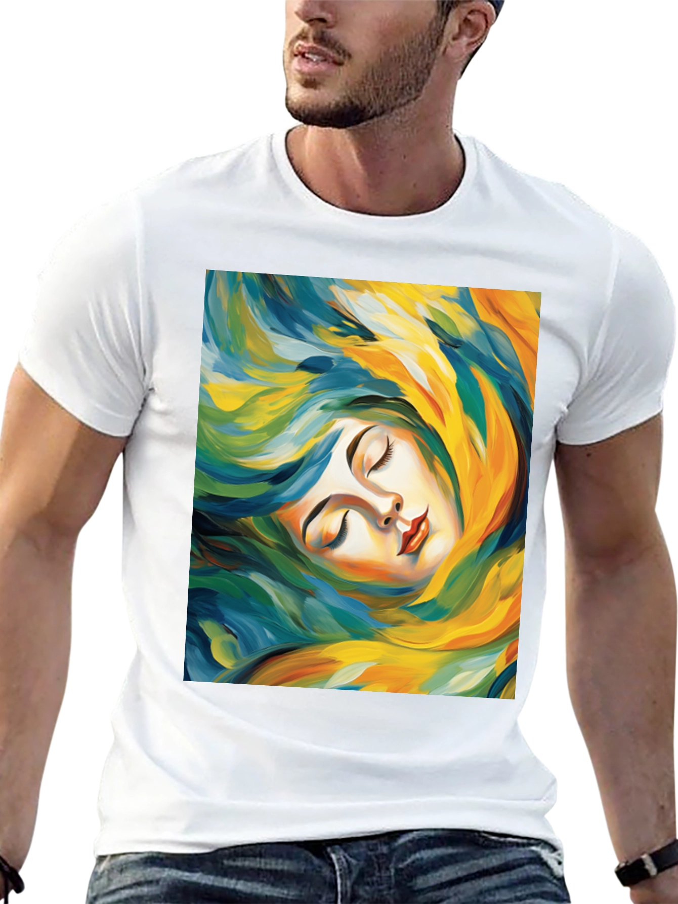 Black Dreamscape Graphic Tee view 13