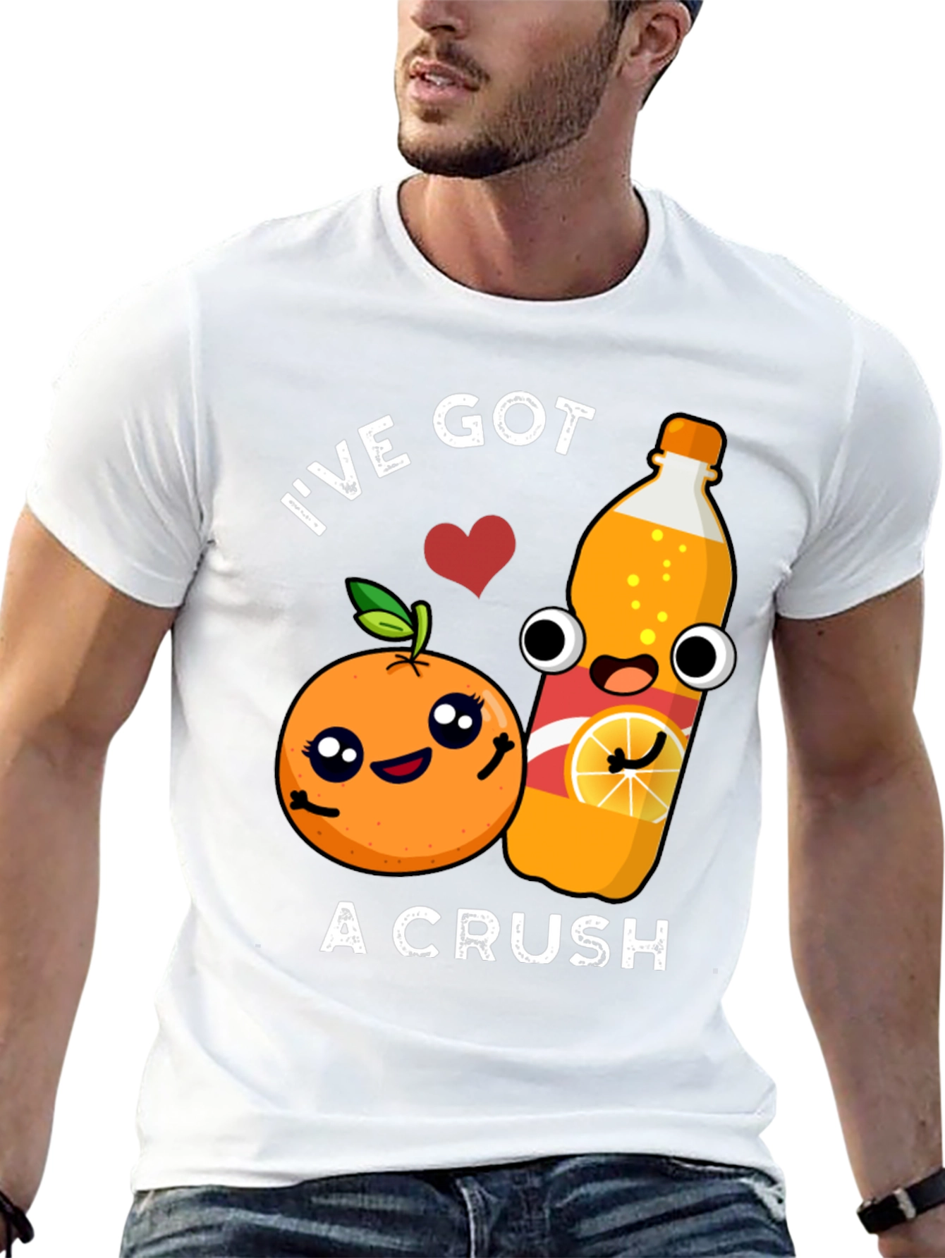 Black I've Got A Crush Graphic Tee view 13