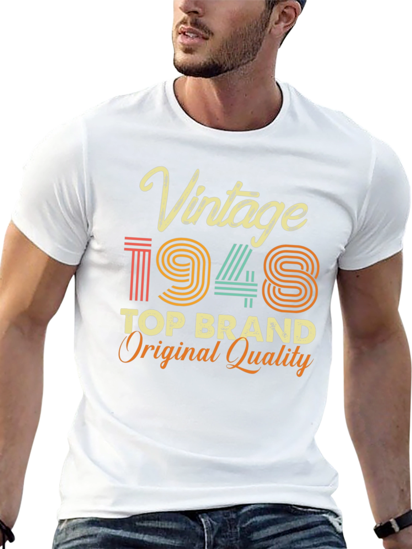 Black Vintage 1948 Top Brand Tee view 13