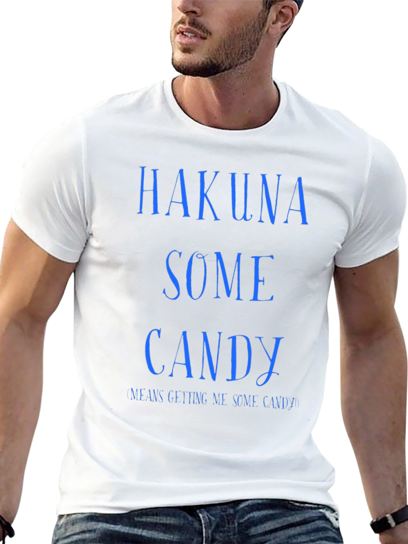 Black Hakuna Some Candy Graphic T-Shirt view 13