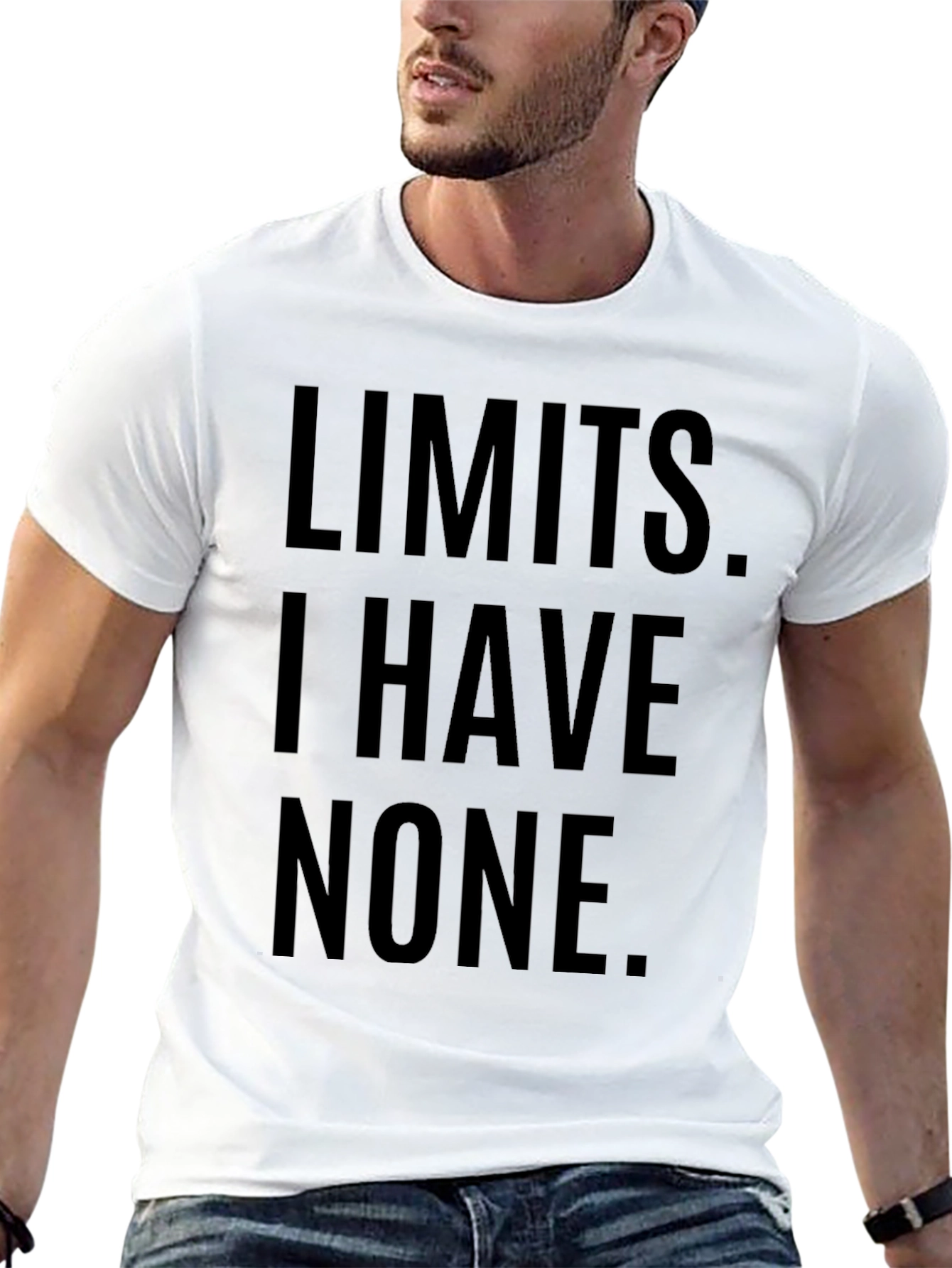 Black Limits, I Have None T-Shirt view 13