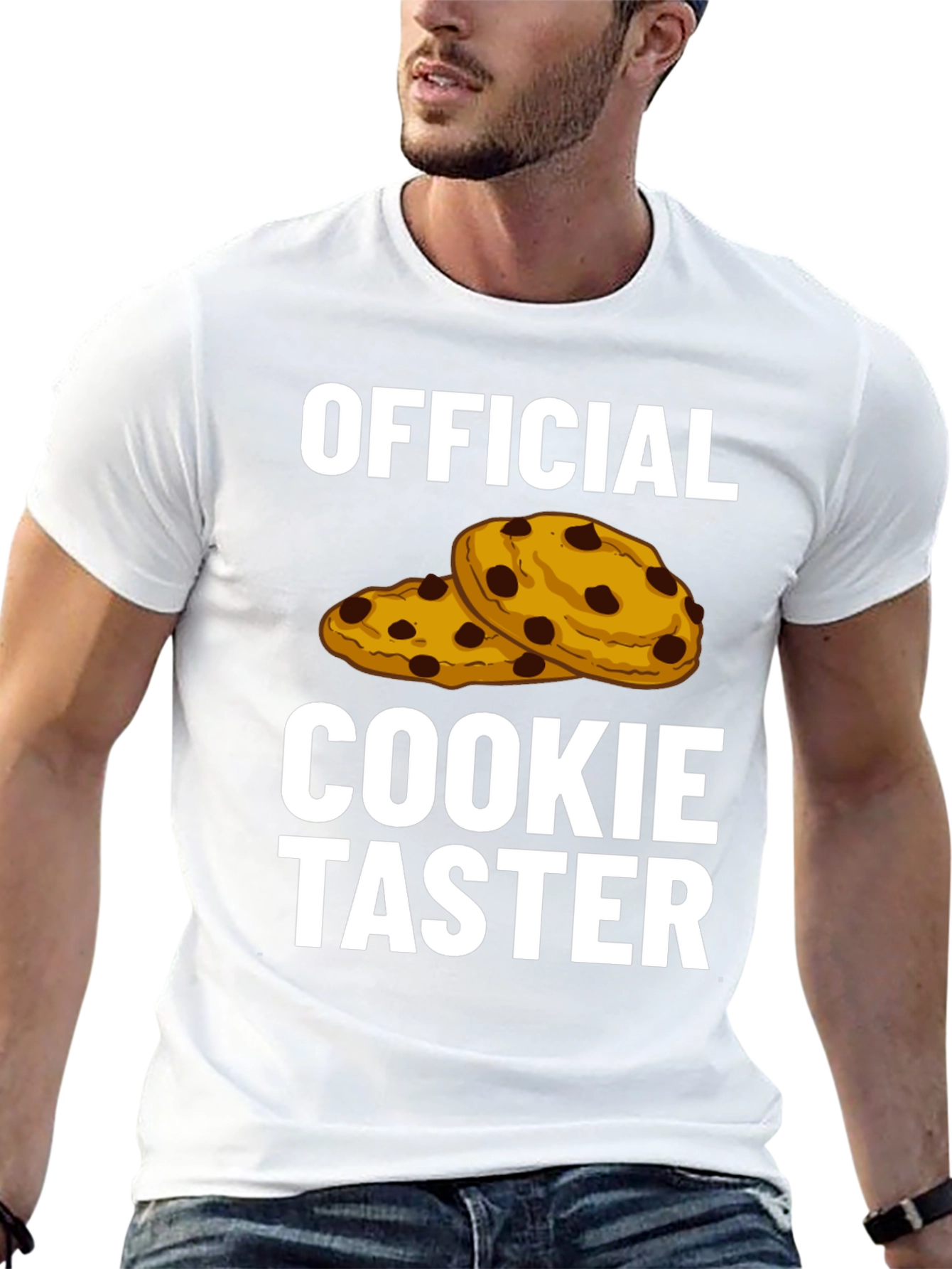 Black Official Cookie Taster Graphic Tee view 13