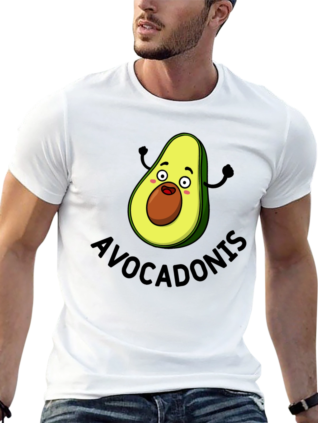 Avocadonis Funny Avocado Graphic T-Shirt - 13