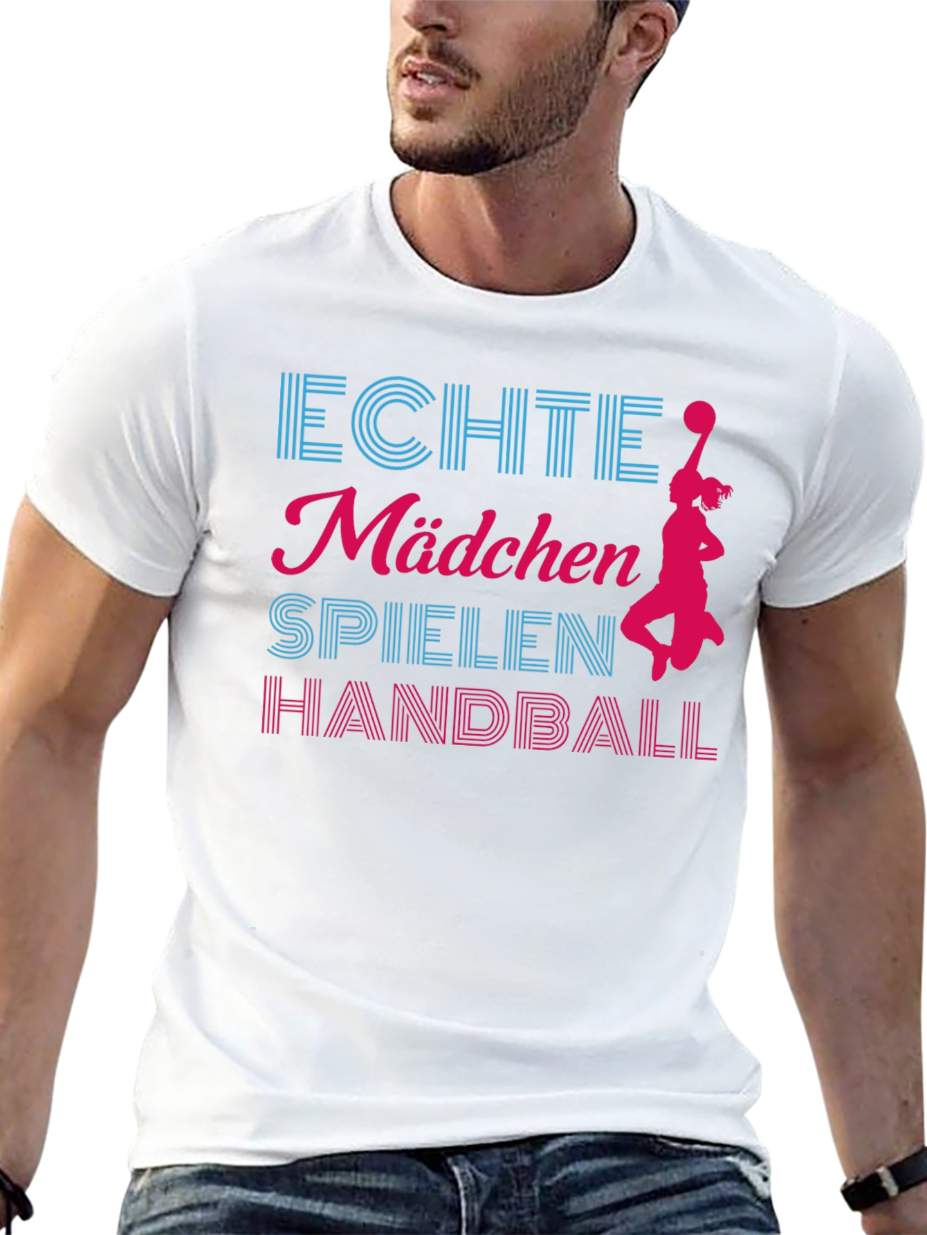 Black Echte Madchen Handball Black T-Shirt view 13