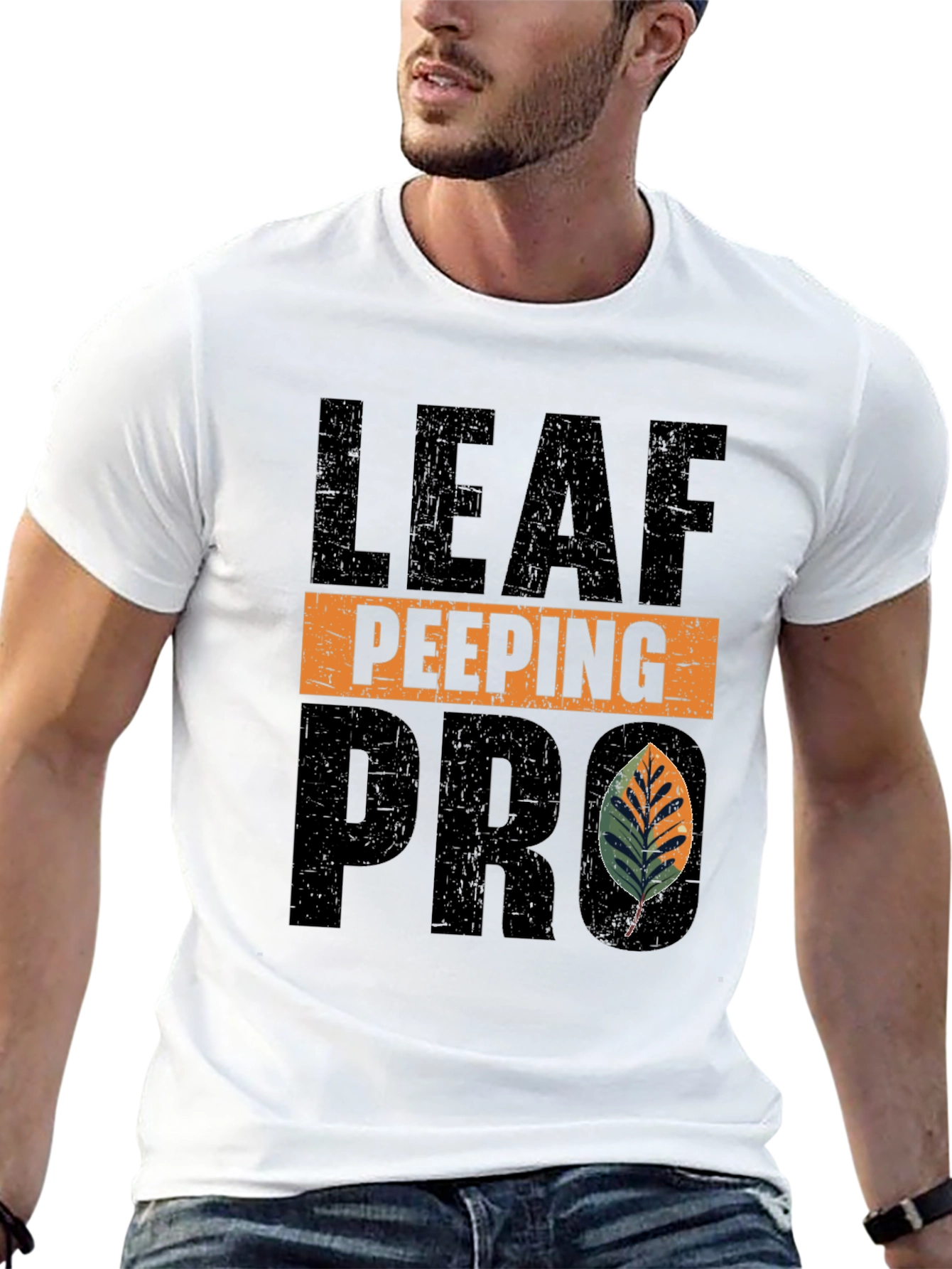 Leaf Peeping Pro T-Shirt, Fall Apparel - 13