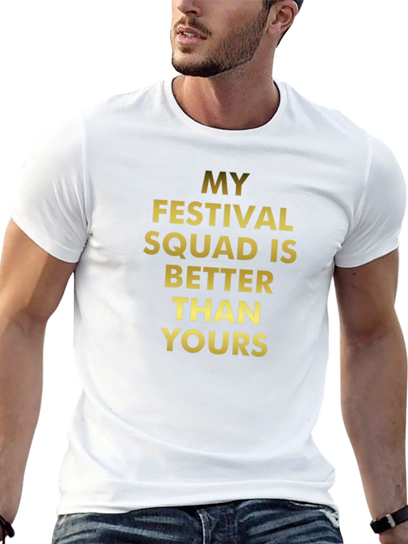 Black My Festival Squad T-Shirt - Better Than Yours view 13
