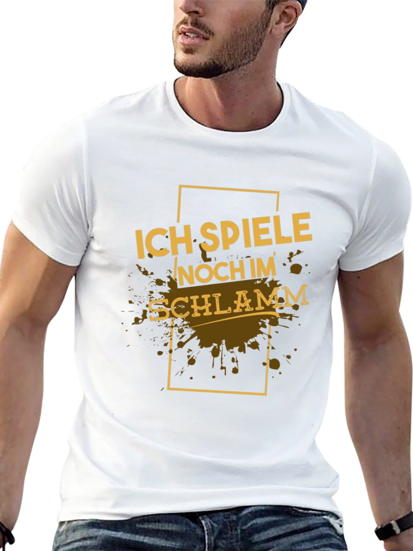 Black Ich Spiele Noch Im Schlamm Black T-Shirt view 13