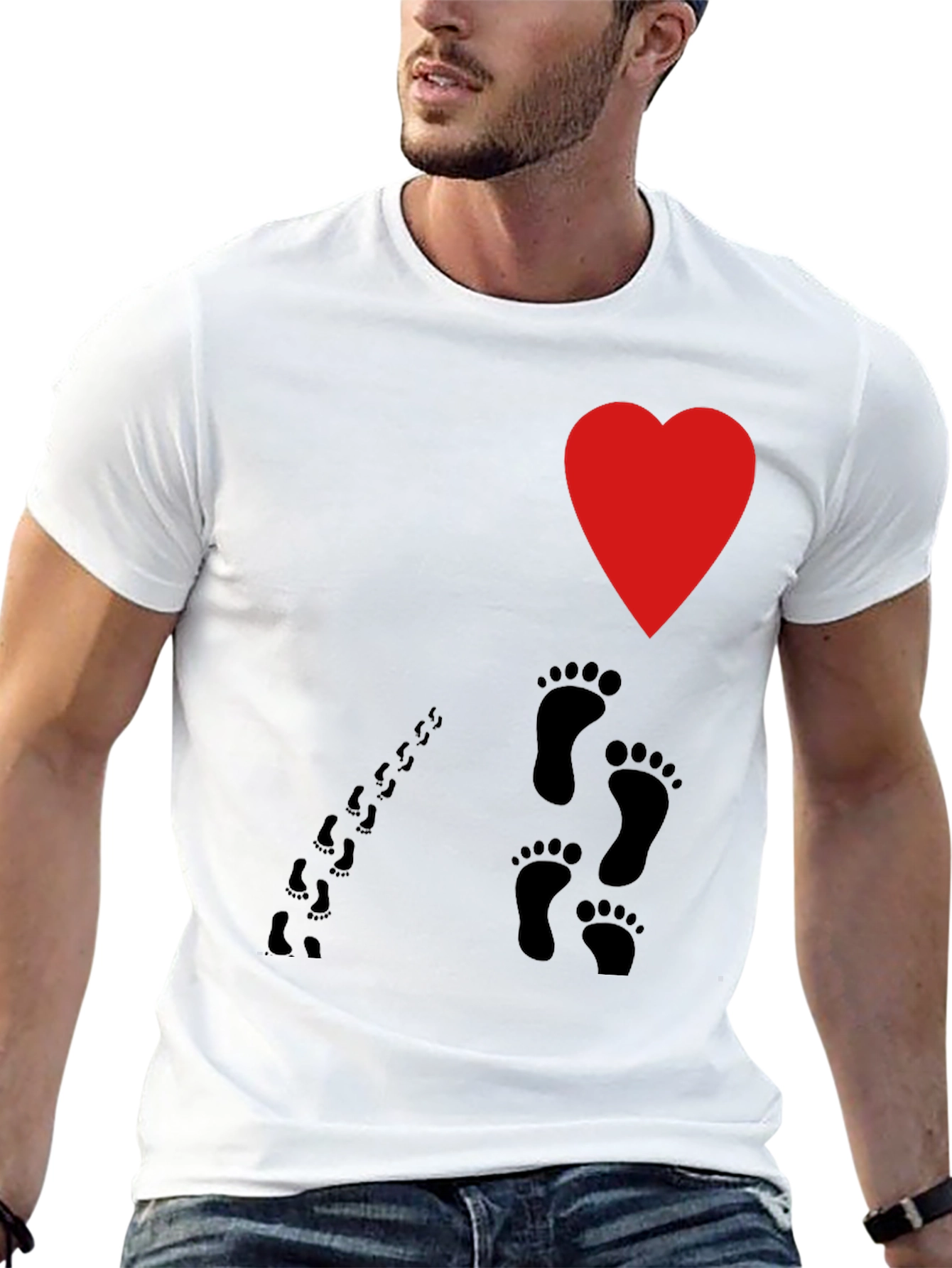 I Love My Babies Black T-Shirt - 13