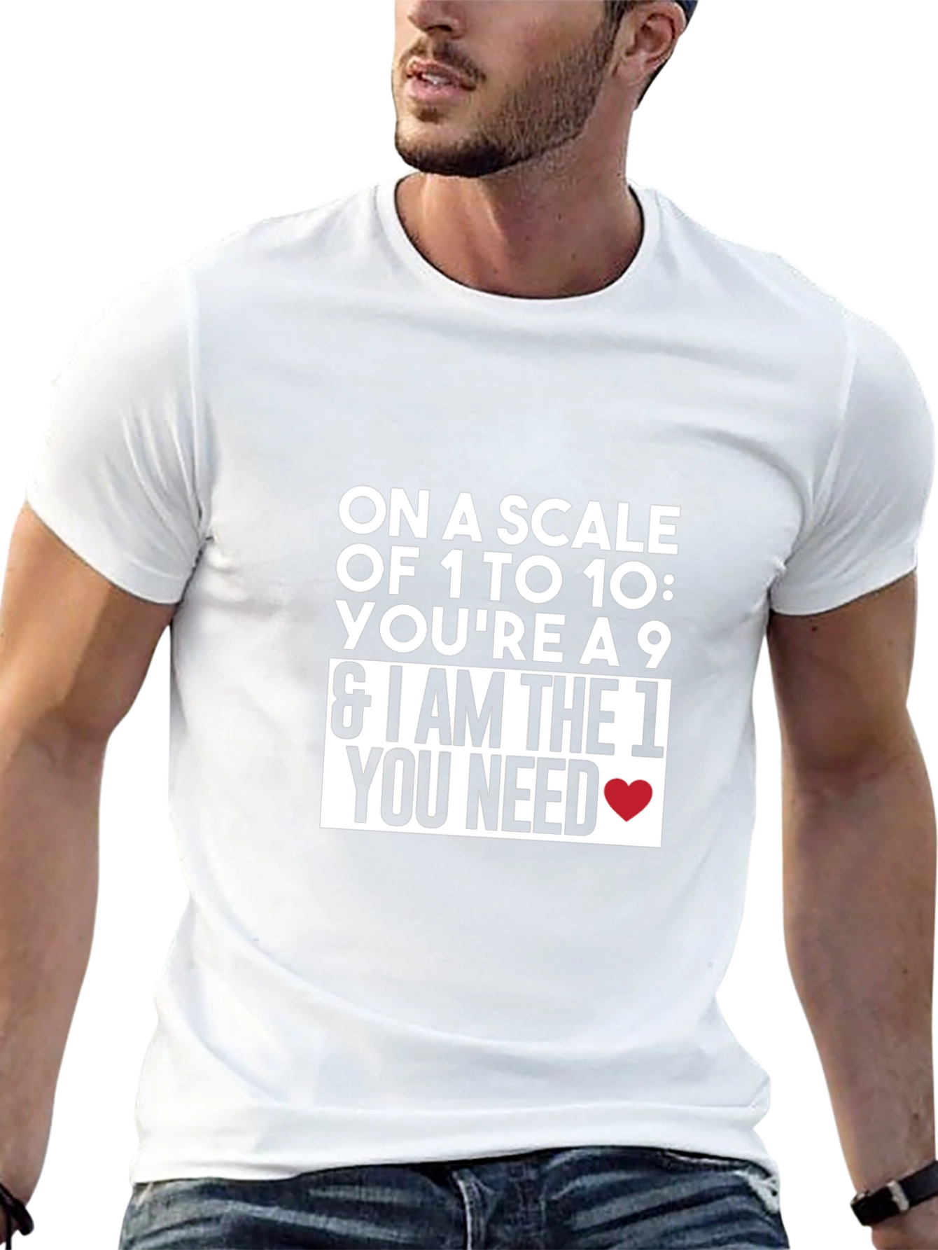 Black Funny Graphic Tee: "On a Scale of 1 to 10..." view 13
