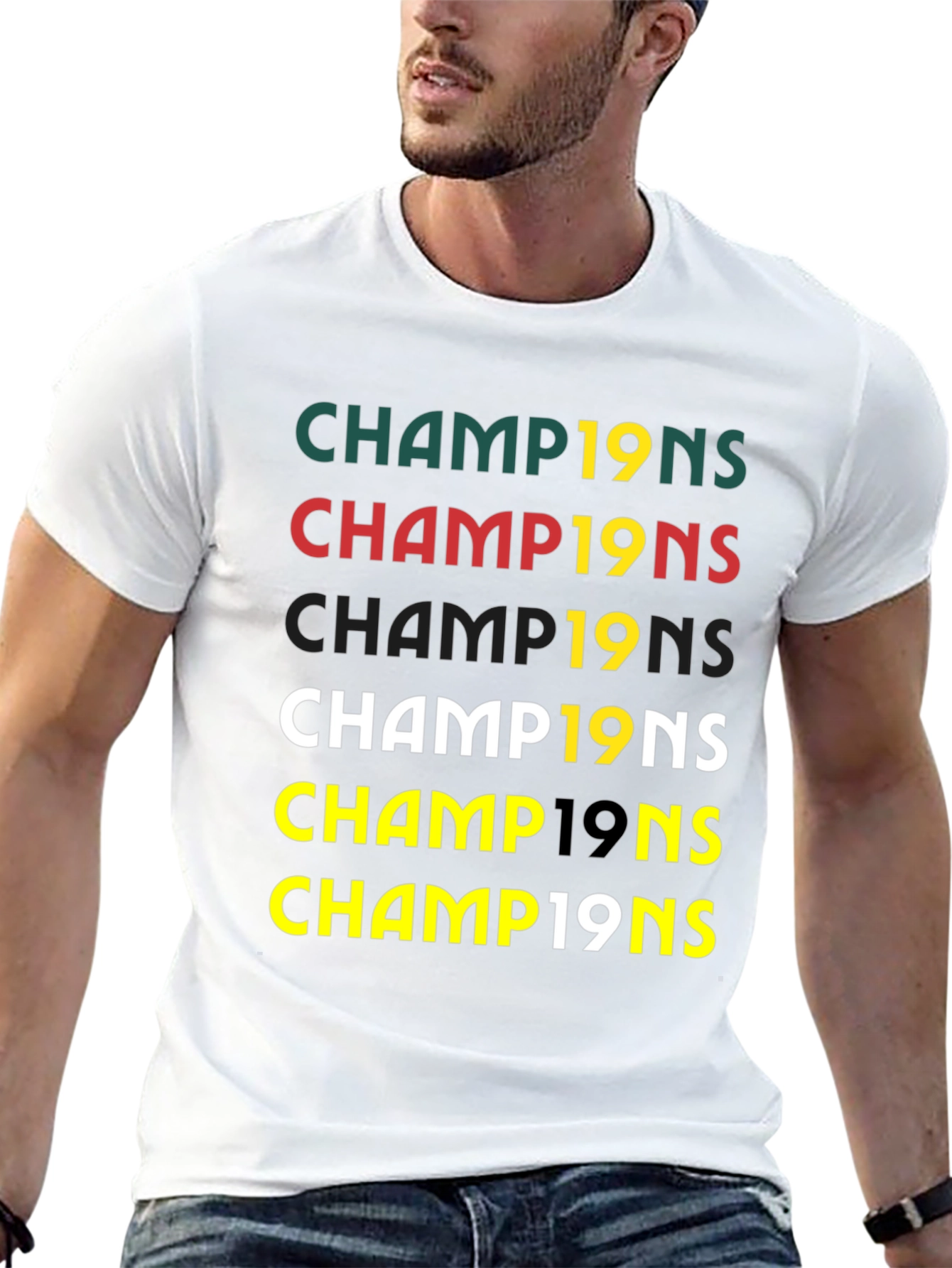Black Champions 19's T-Shirt view 13